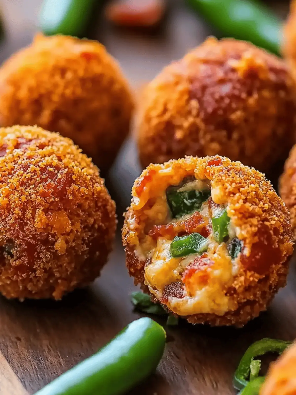 Bacon Jalapeño Popper Cheese Balls: Irresistibly Creamy Bites 3 Bacon Jalapeño Popper Cheese Balls