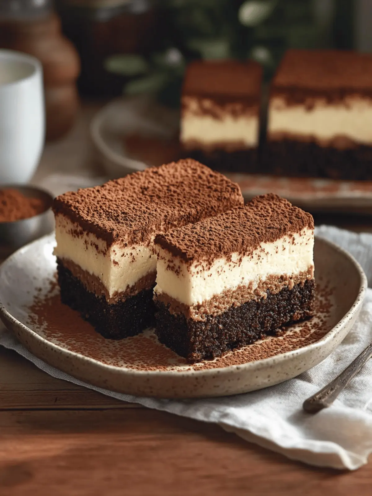Indulge in Tiramisu Brownies for the Perfect Coffee Treat 2 Tiramisu Brownies