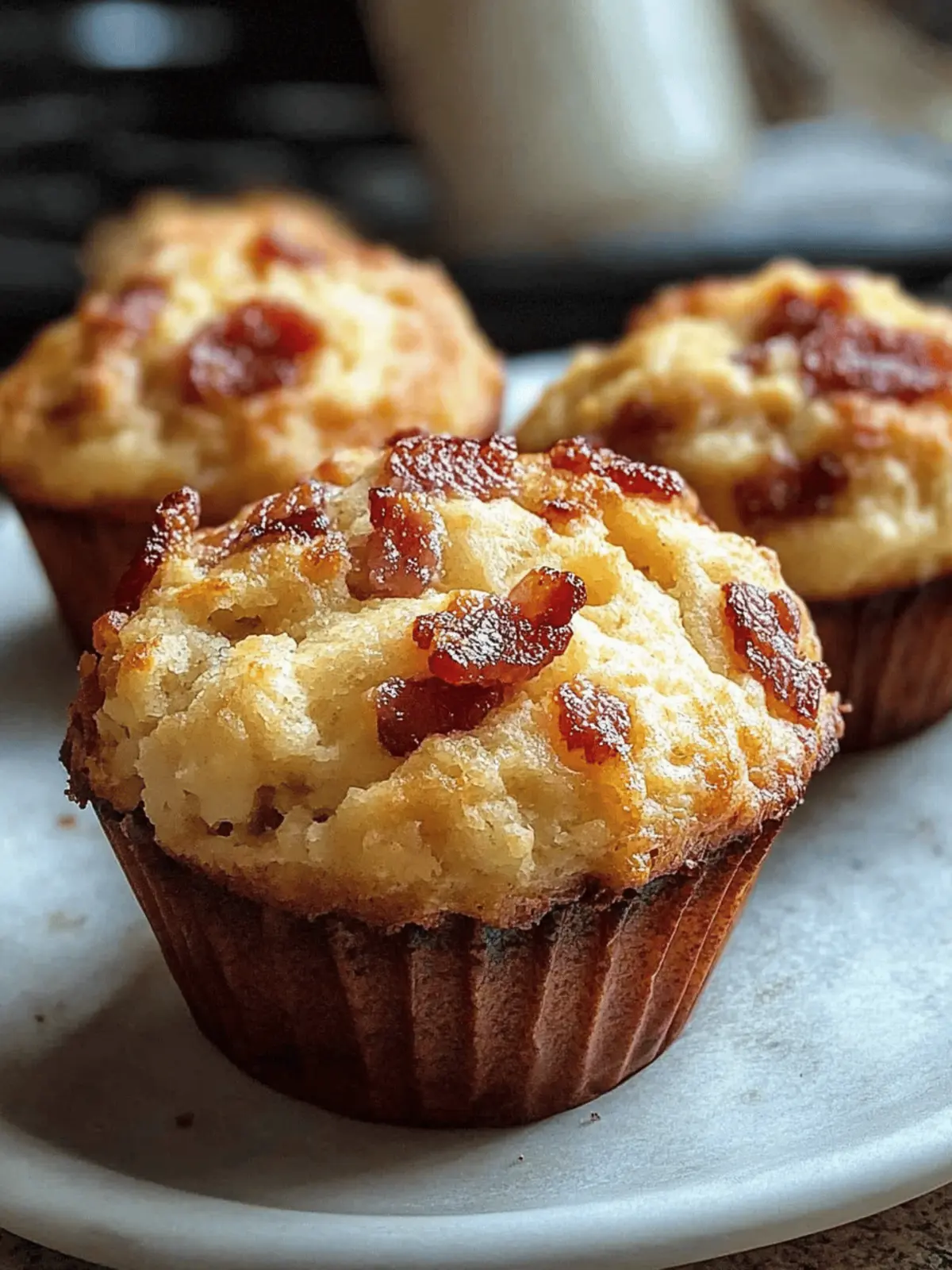 Irresistible Maple Bacon Pancake Muffins for Breakfast Bliss 3 Maple Bacon Pancake Muffins