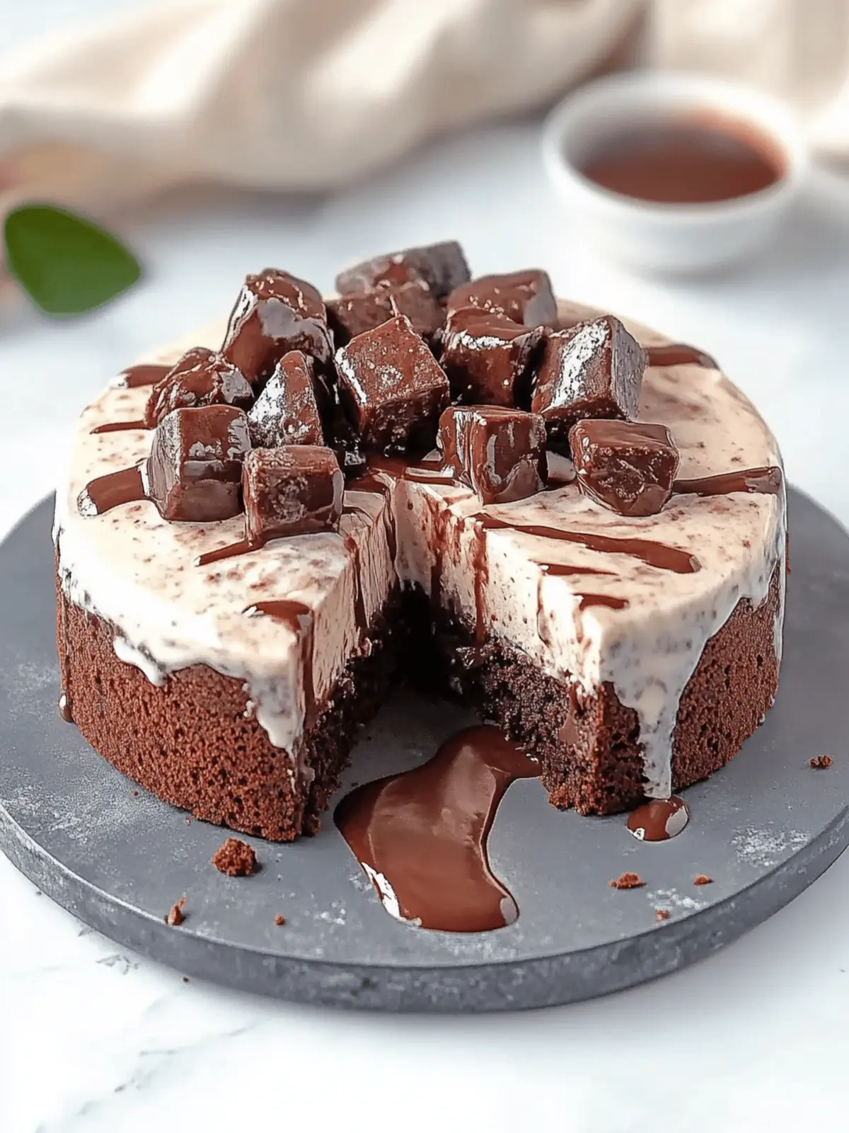 Irresistible Brownie Ice Cream Cake for Ultimate Summer Treat 2 Brownie Ice Cream Cake