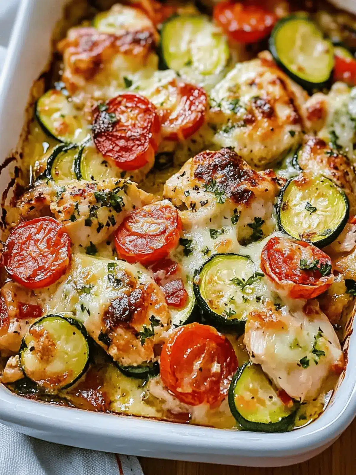 Mediterranean Chicken Zucchini Bake: Easy, Healthy Bliss! 2 Mediterranean Chicken Zucchini Bake