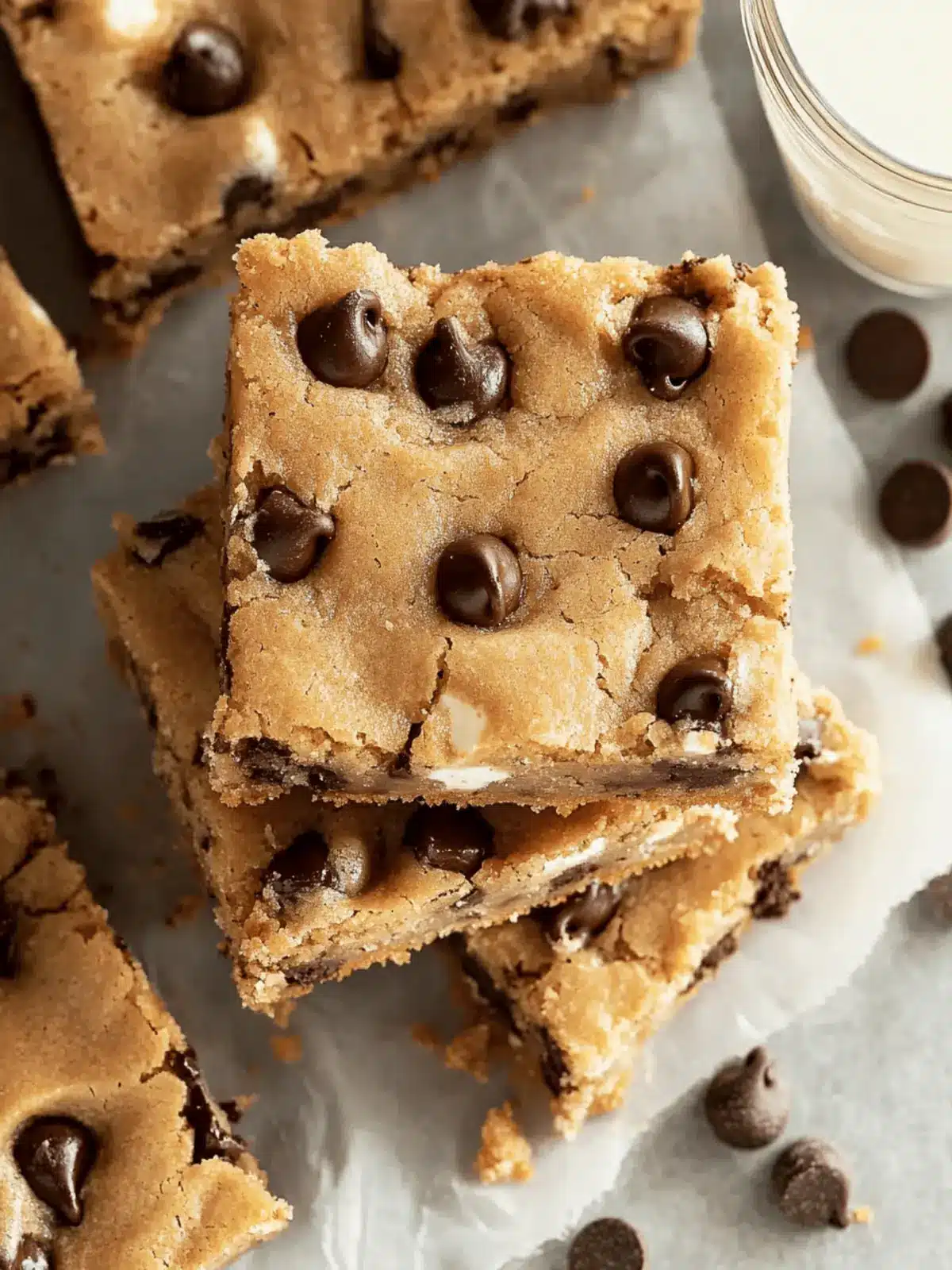 Indulge in Nestle Toll House Chocolate Chip Cookie Bars Today! 3 Nestle Toll House Chocolate Chip Cookie Bars