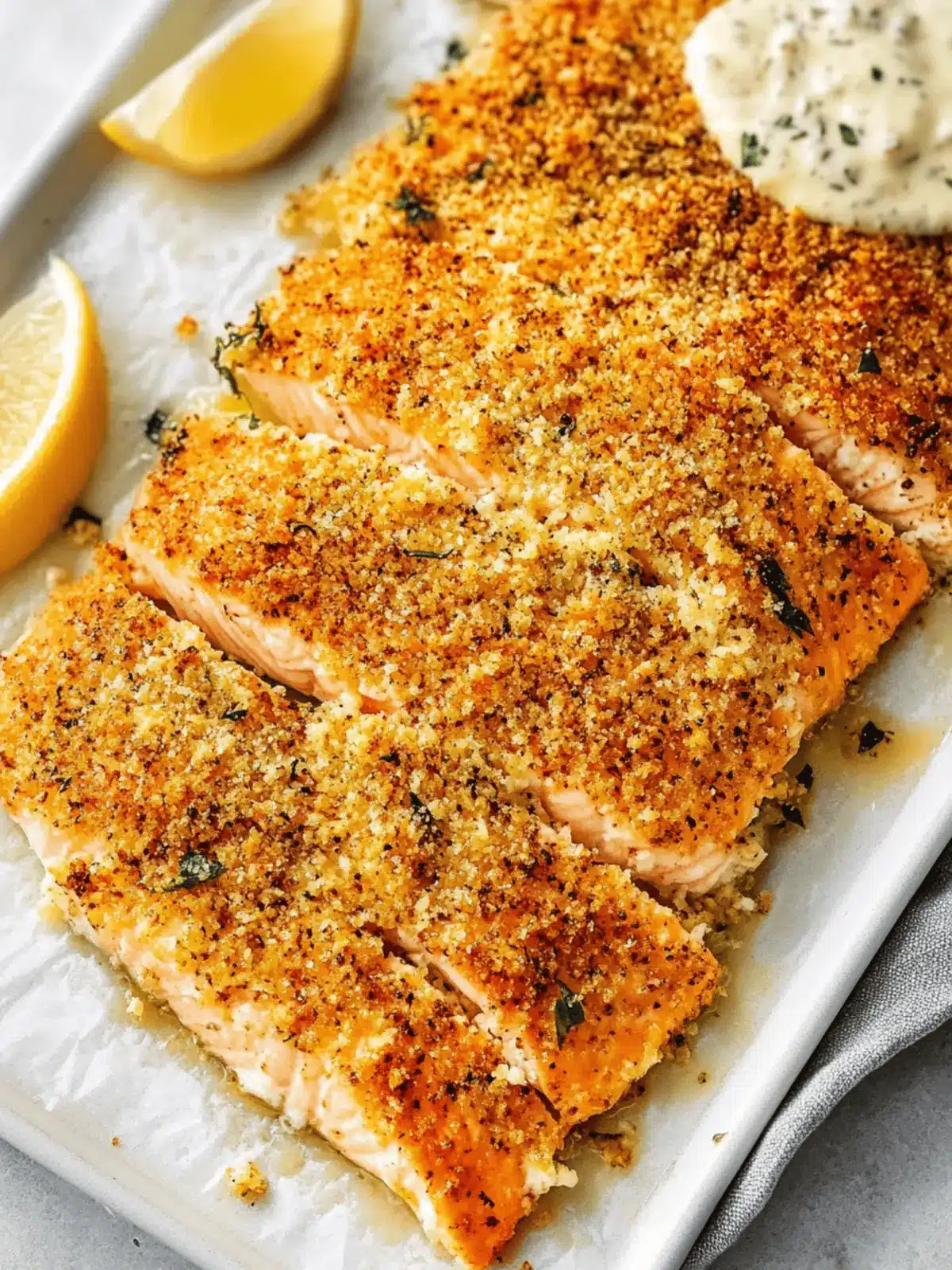 Baked Parmesan Crusted Salmon with Mayo for Effortless Flavor 4 Baked Parmesan Crusted Salmon with Mayo