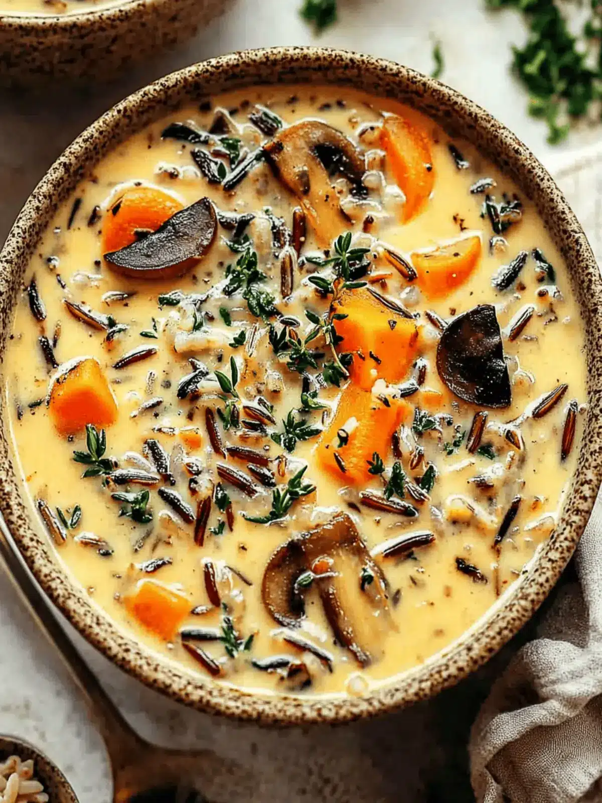 Warm Up with Autumn Wild Rice Soup: Your Cozy Season Savior 3 Autumn Wild Rice Soup