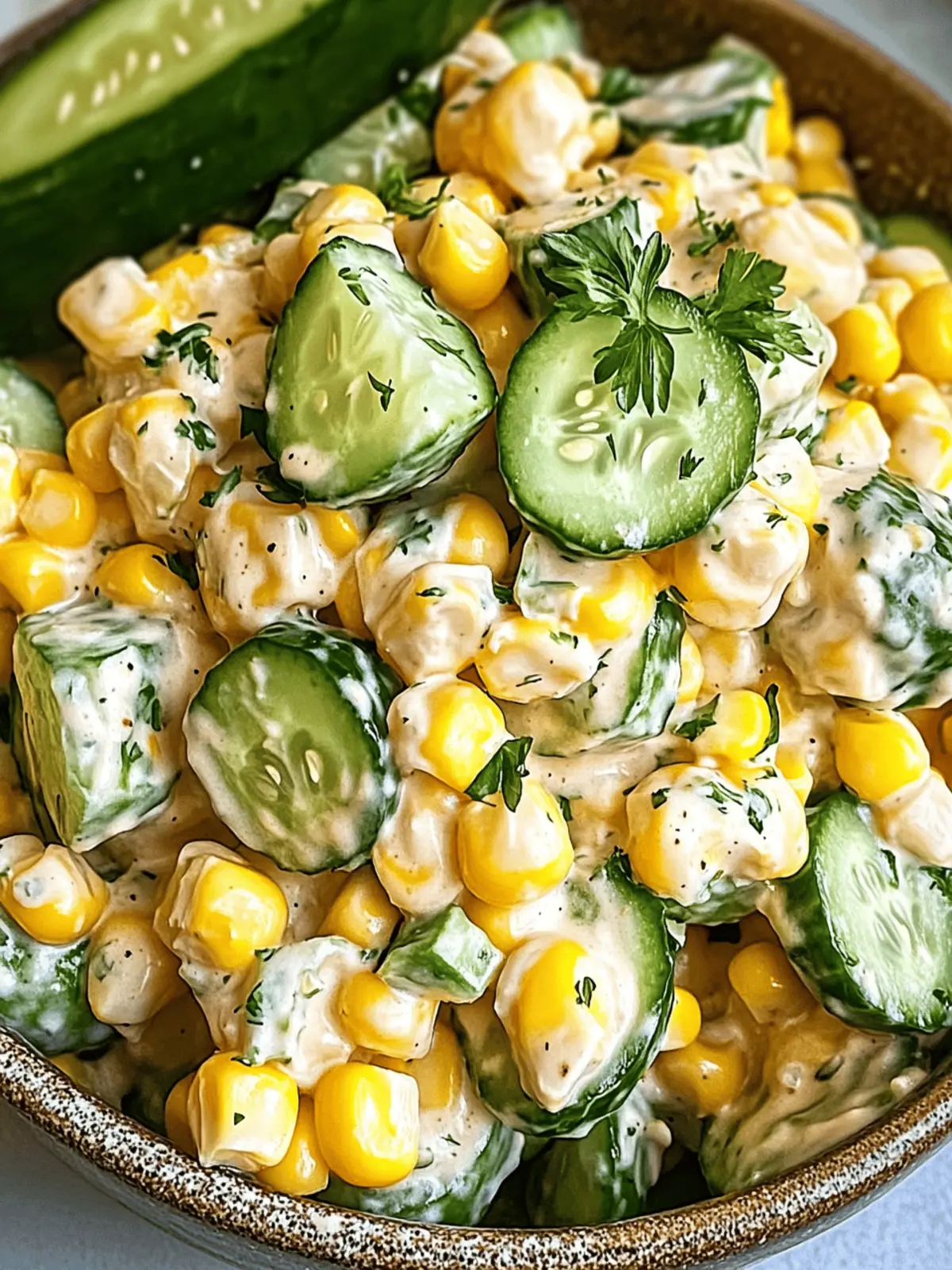 Street Corn Creamy Cucumber Salad for Ultimate Summer Refreshment 5 Street Corn Creamy Cucumber Salad