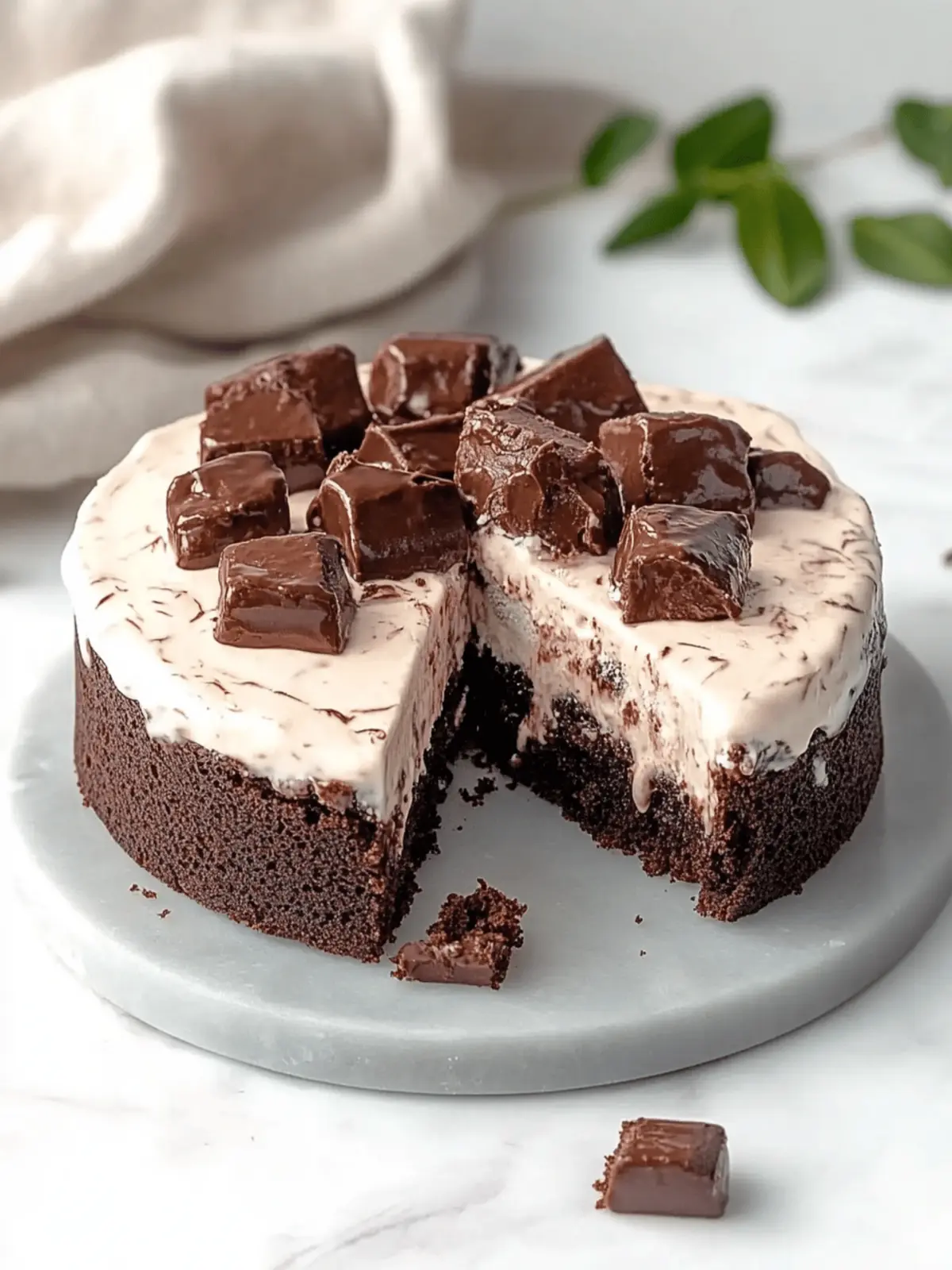 Irresistible Brownie Ice Cream Cake for Ultimate Summer Treat 3 Brownie Ice Cream Cake