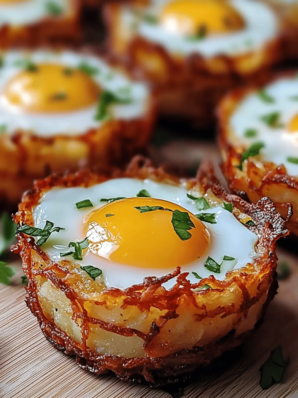 Eggs in Crispy Hash Brown Baskets: Your New Breakfast Obsession 2 Eggs in Crispy Hash Brown Baskets