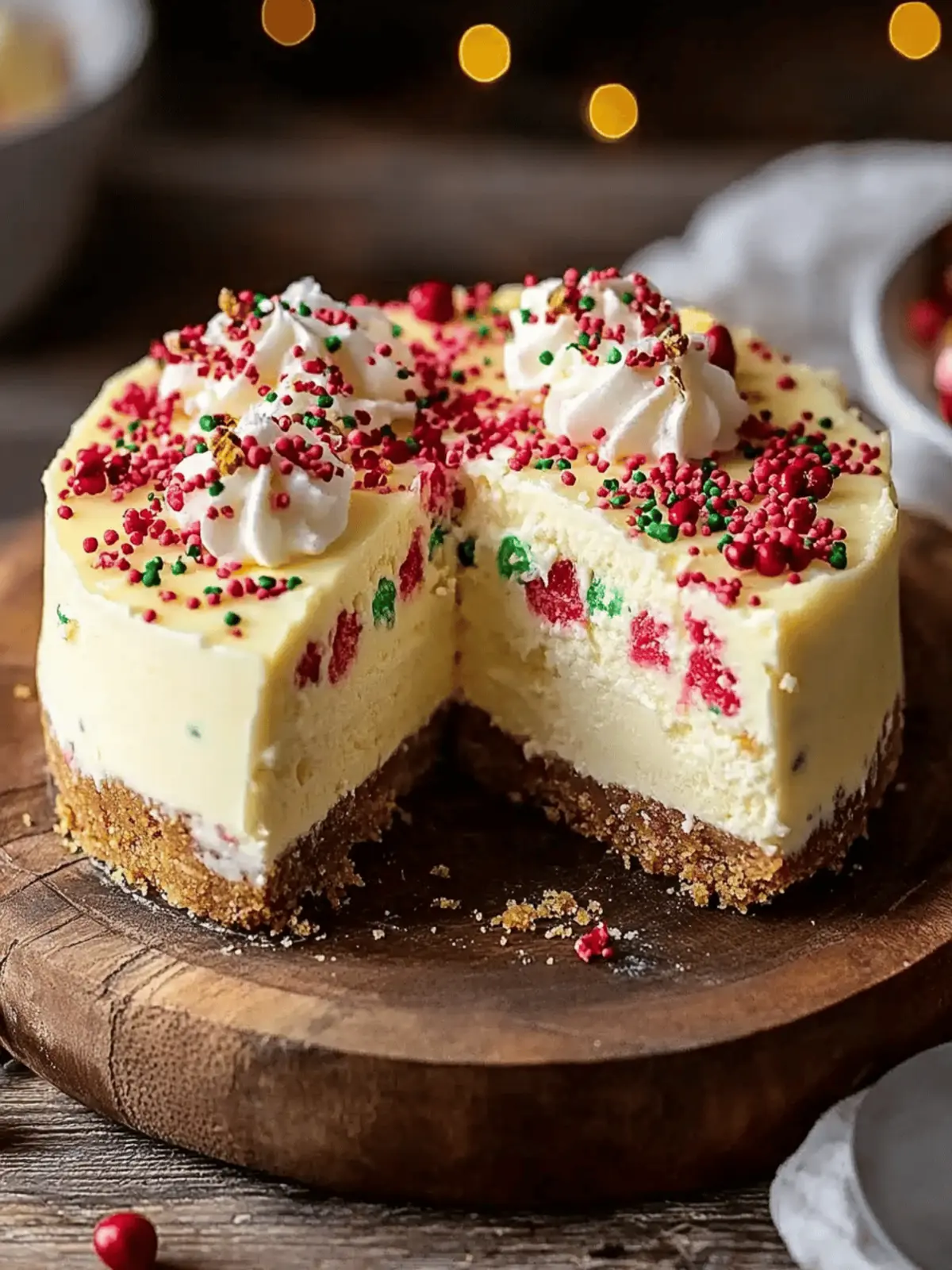 Sugar Cookie Cheesecake: Your New Favorite Dessert Treat 3 Sugar Cookie Cheesecake