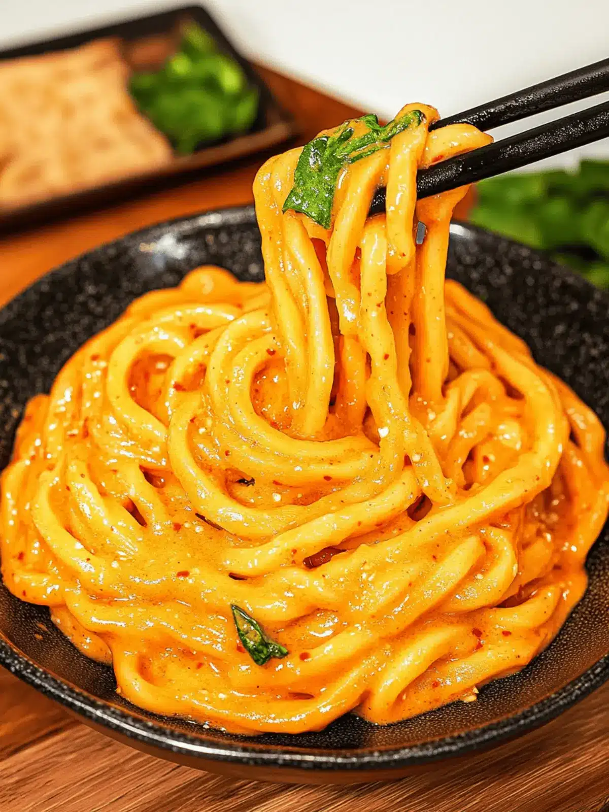 Creamy Gochujang Udon Noodles for a Spicy Comfort Feast 4 Creamy Gochujang Udon Noodles