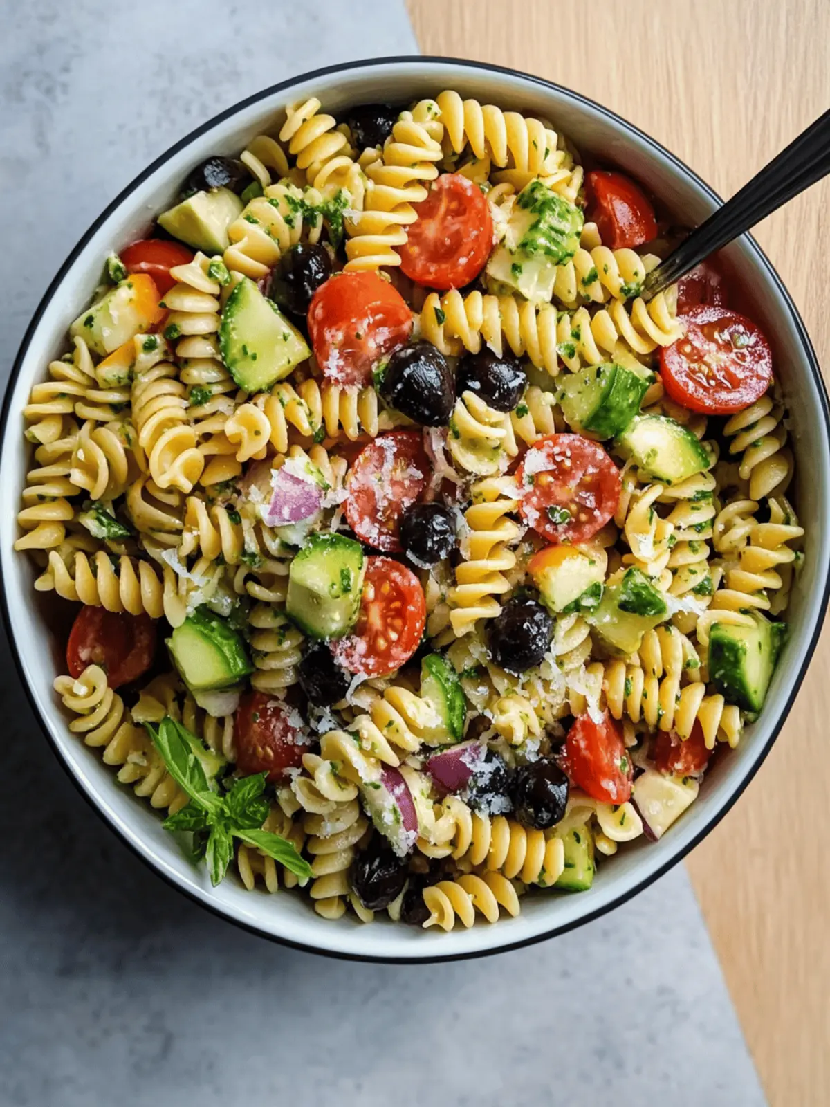 Revamp Your Lunch: High Protein Pasta Salad Perfection 3 High Protein Pasta Salad