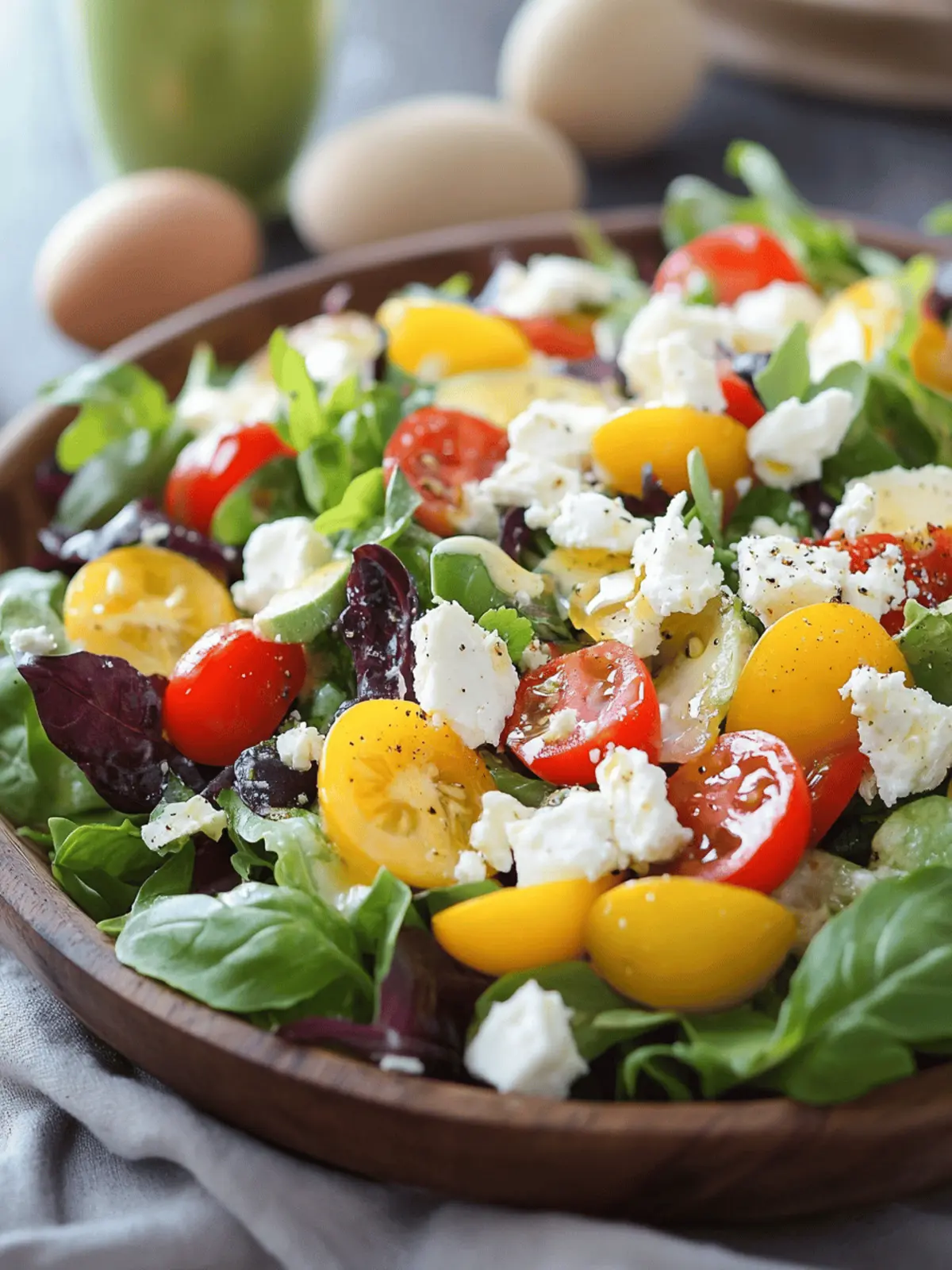 Brighten Your Brunch with Easter Spring Salad and Goat Cheese 3 Easter Spring Salad with Goat Cheese