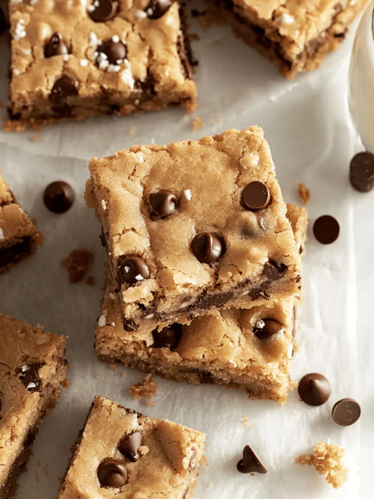 Indulge in Nestle Toll House Chocolate Chip Cookie Bars Today! 2 Nestle Toll House Chocolate Chip Cookie Bars