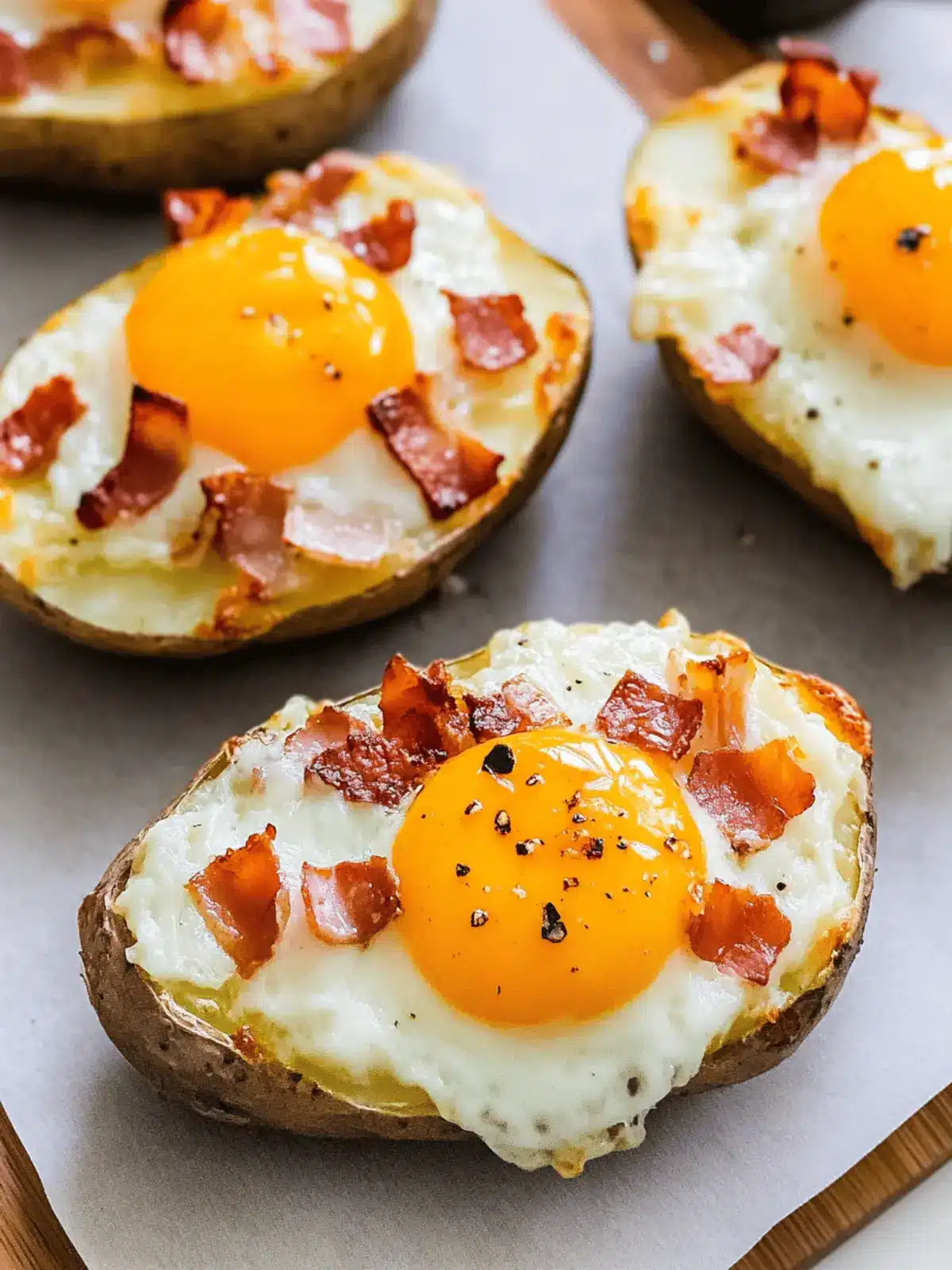 Twice Baked Loaded Breakfast Potatoes for Cozy Mornings 3 Twice Baked Loaded Breakfast Potatoes