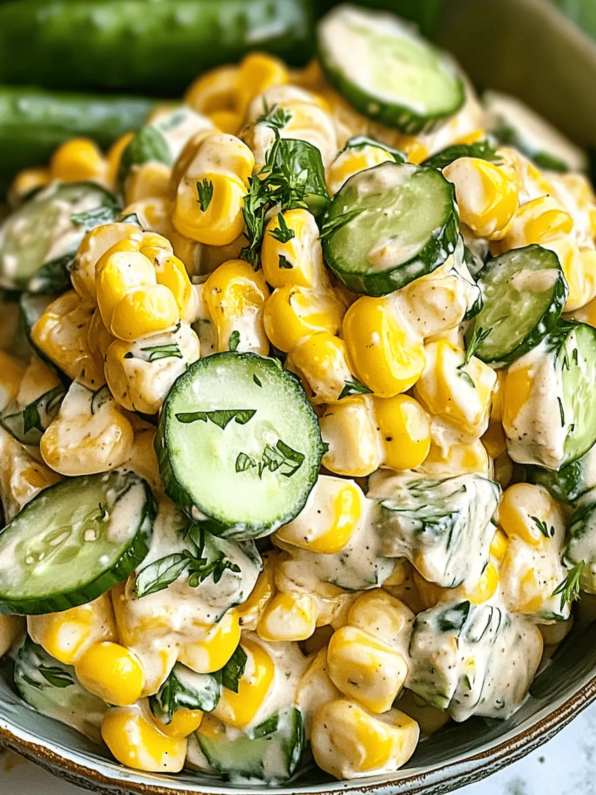 Street Corn Creamy Cucumber Salad for a Refreshing Summer Treat 4 Street Corn Creamy Cucumber Salad