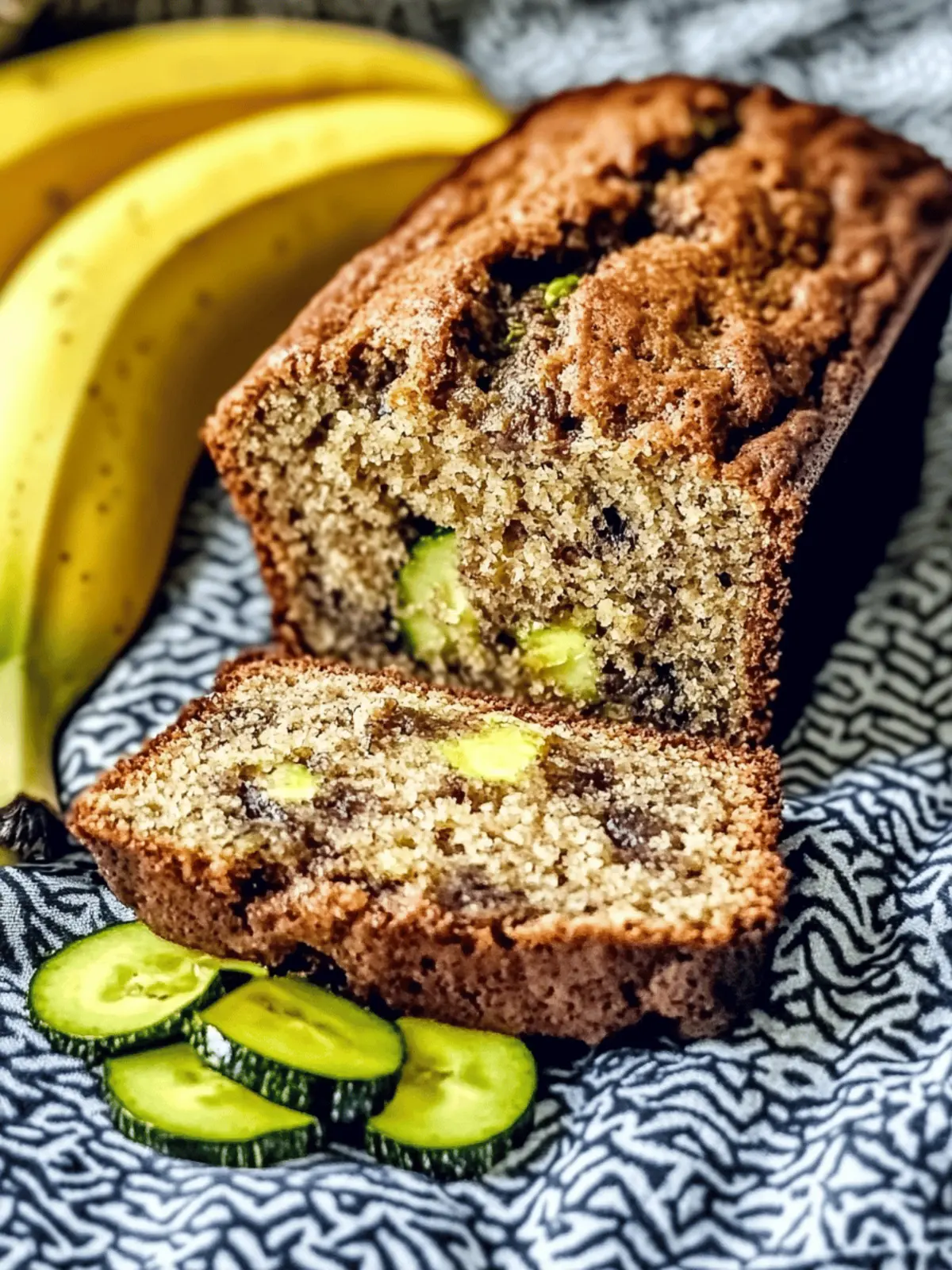 Moist Banana Zucchini Bread: A Healthy Twist for You 4 Banana Zucchini Bread
