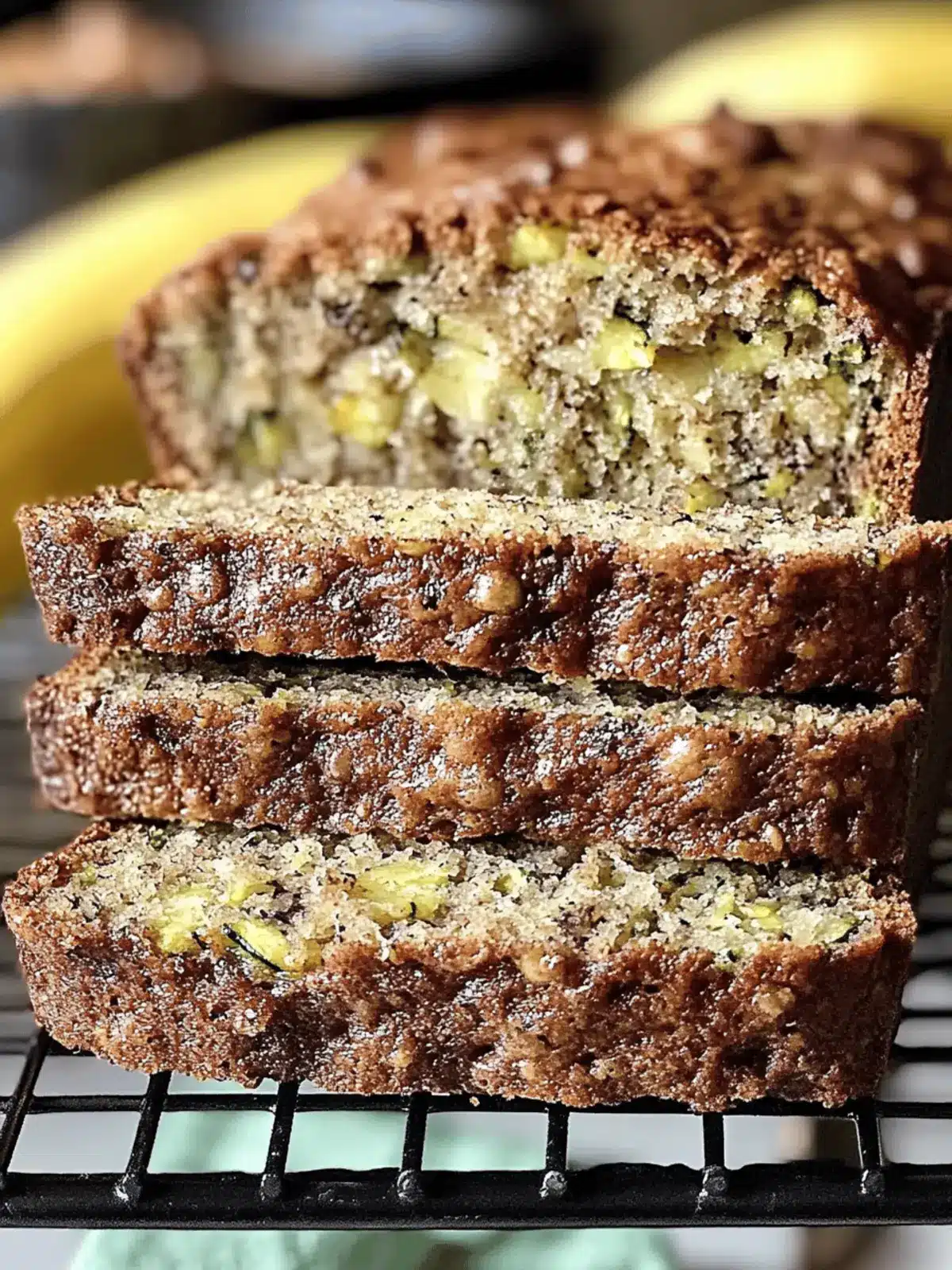 Moist Fluffy Sourdough Discard Zucchini Banana Bread Bliss 3 Fluffy Sourdough Discard Zucchini Banana Bread