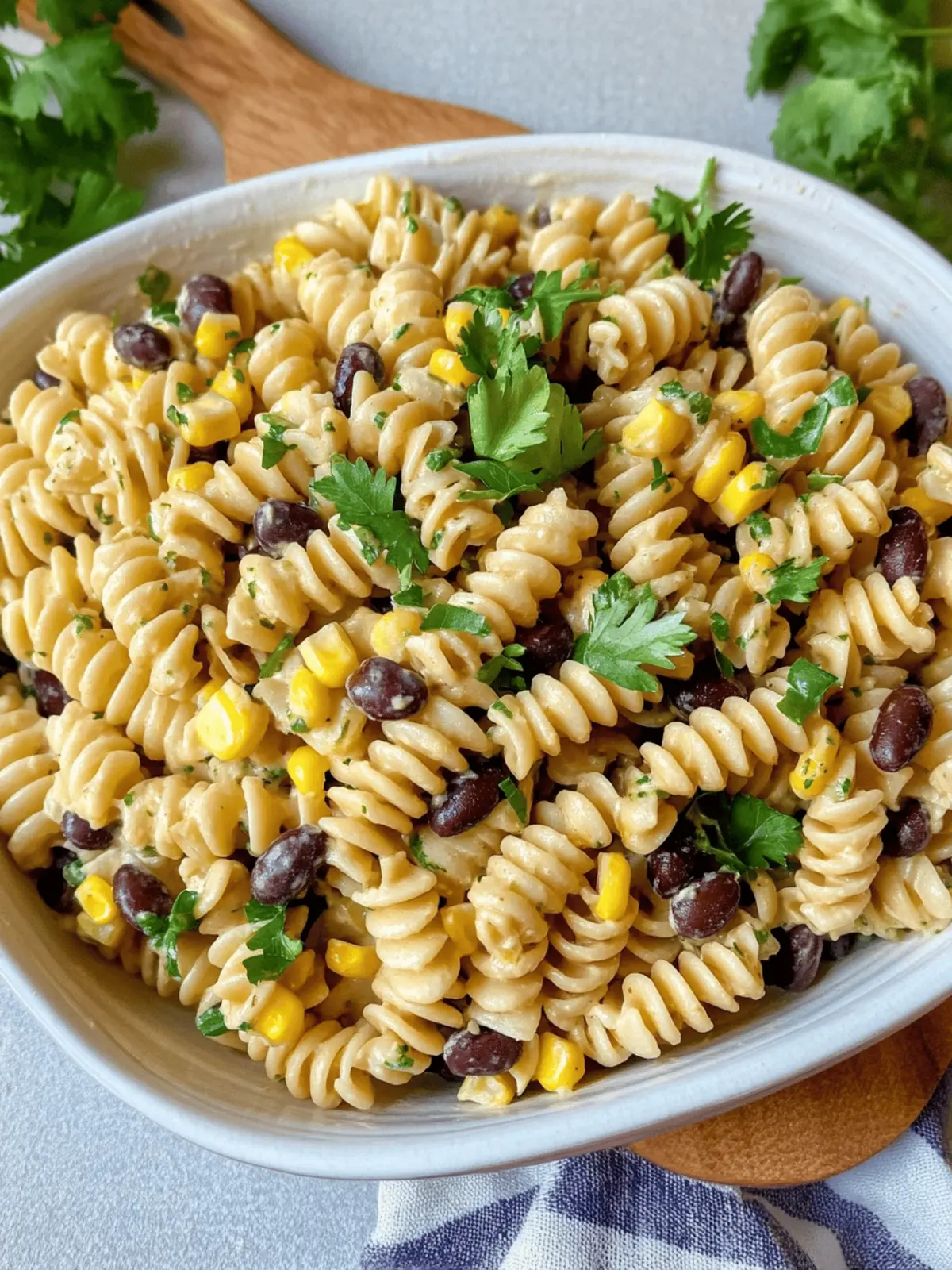 Delicious Black Bean and Corn Pasta Salad with Lime Twist 3 Black Bean and Corn Pasta Salad