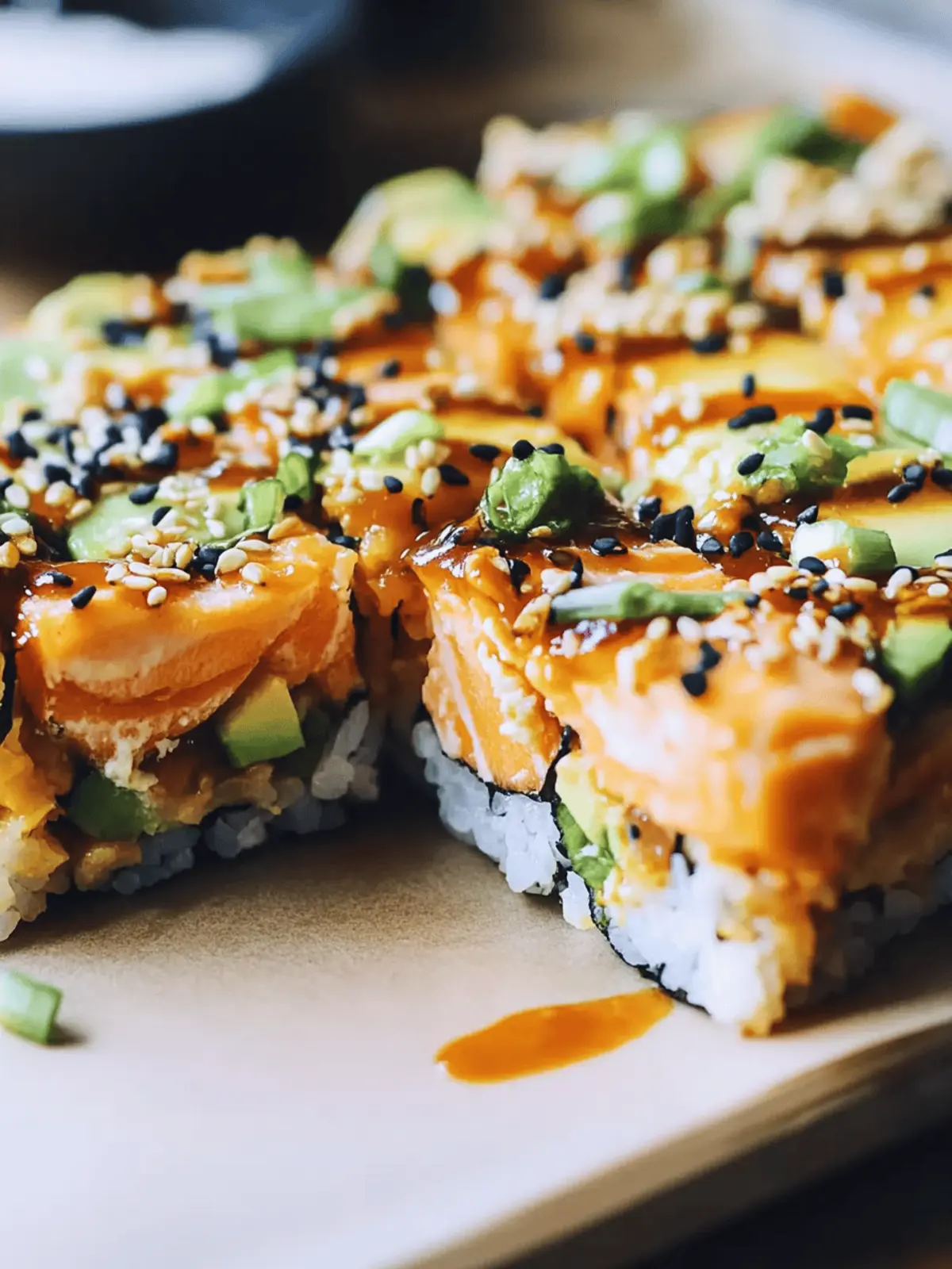 Easy Spicy Salmon Sushi Bake for Cozy Family Nights 5 Spicy Salmon Sushi Bake