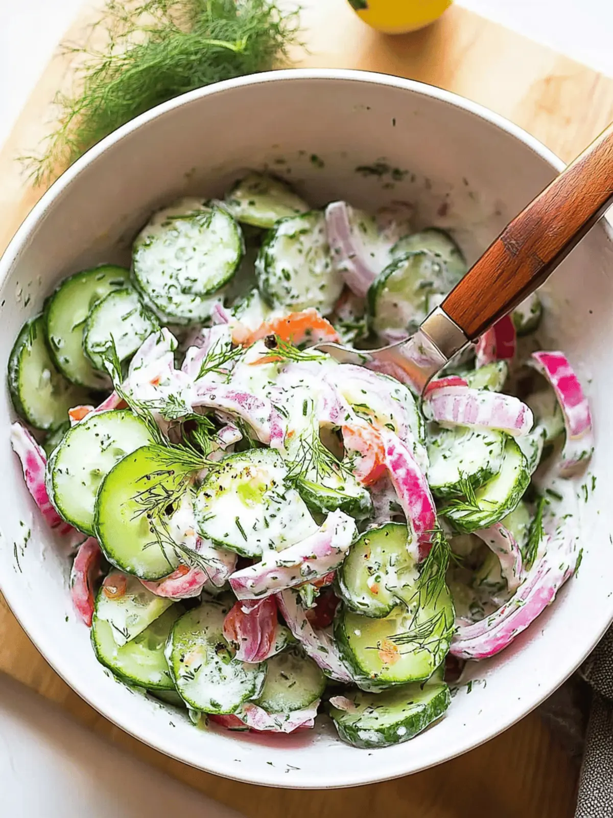 Delicious Greek Cucumber Salad with Creamy Tzatziki Twist 2 Greek Cucumber Salad