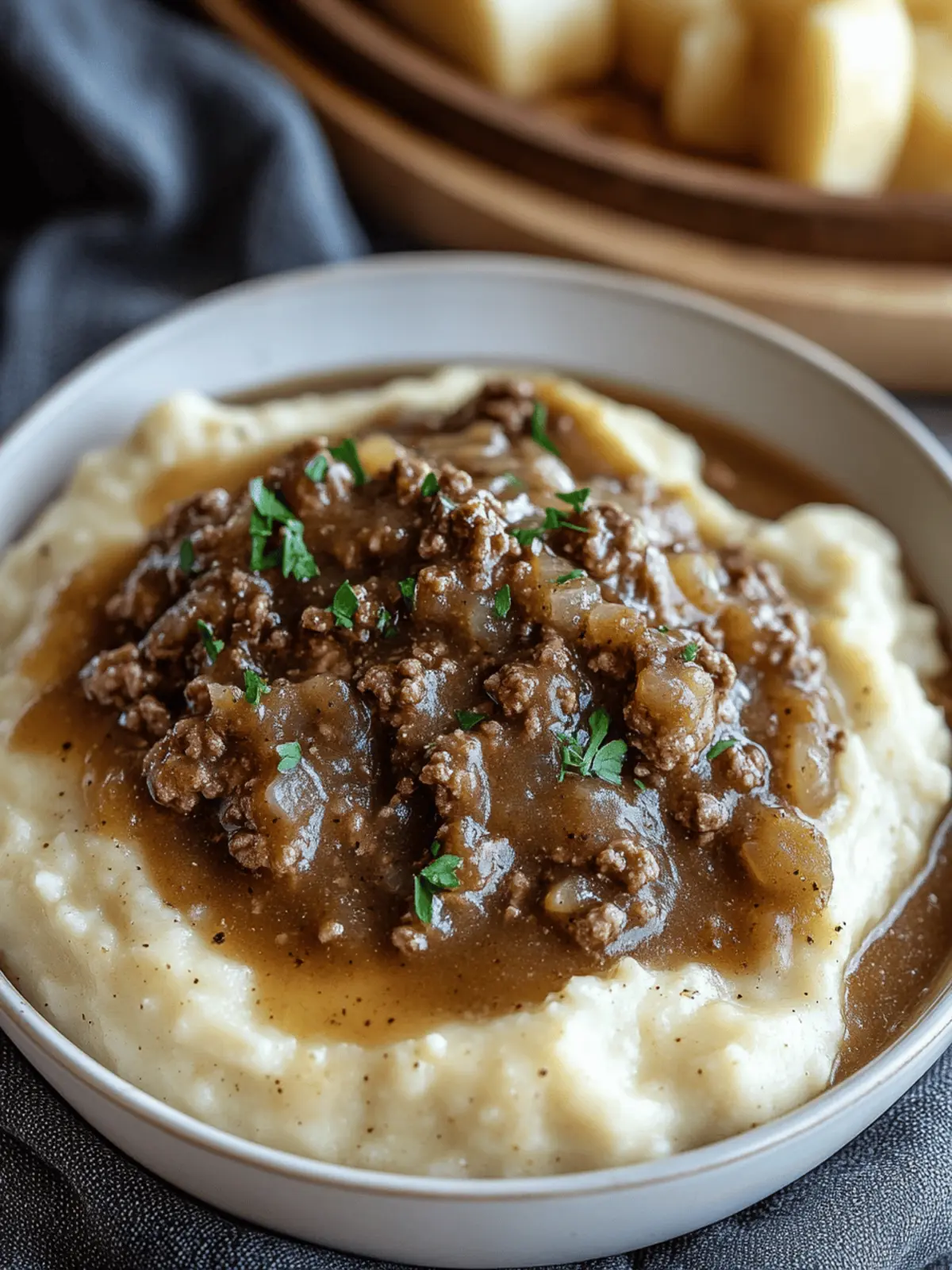 Savory Ground Beef and Gravy for Quick Comfort Food Nights 3 Ground Beef and Gravy