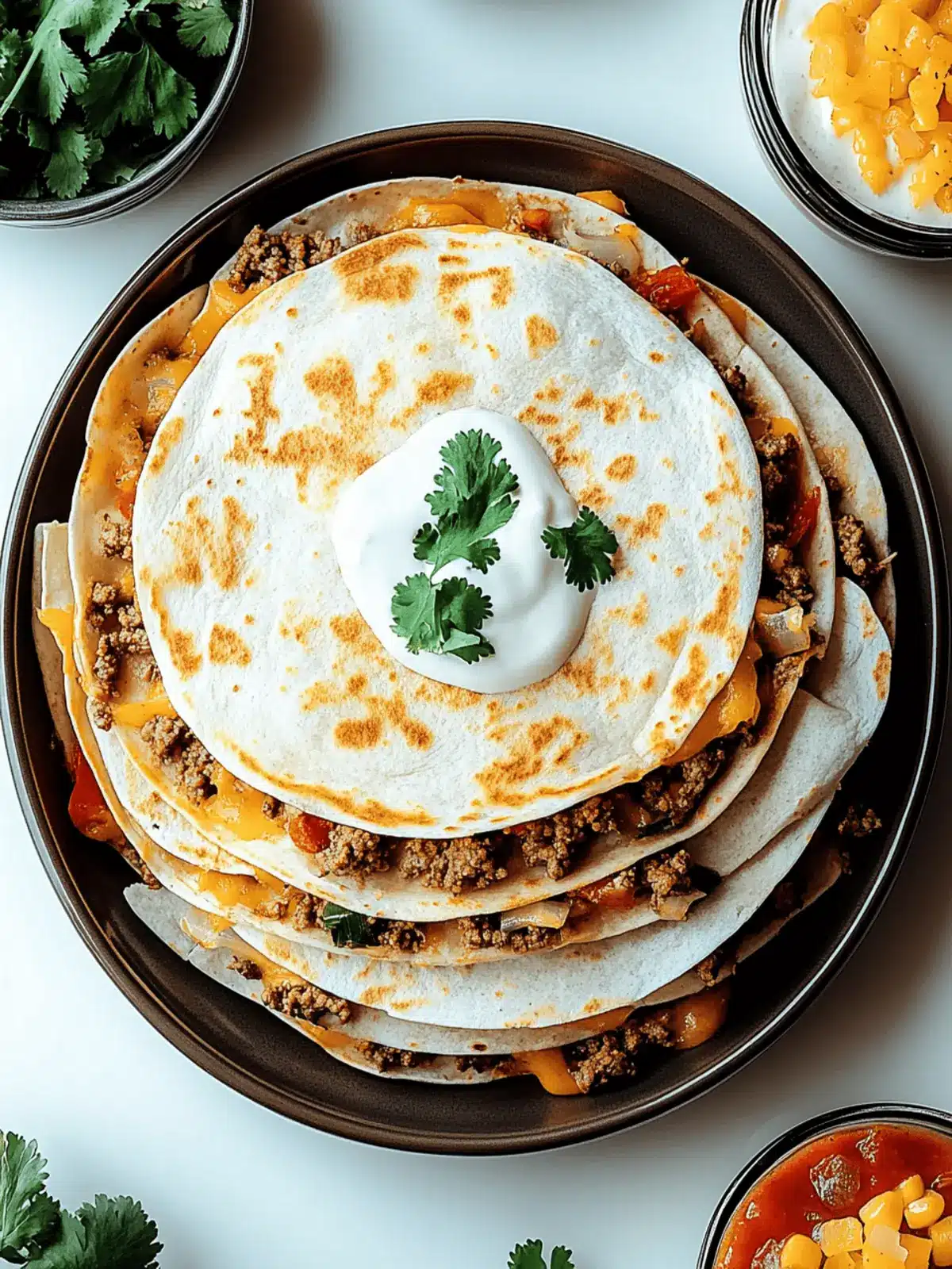 Savor Cheesy Ground Beef Quesadillas for Your Next Feast 5 Cheesy Ground Beef Quesadillas