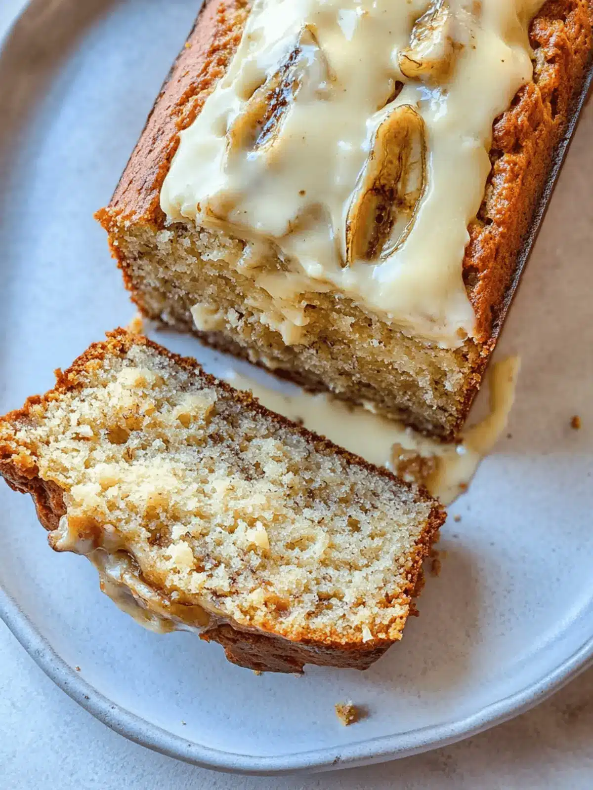 Cheesecake Banana Bread: Moist, Creamy Bliss in Every Slice 2 Cheesecake Banana Bread