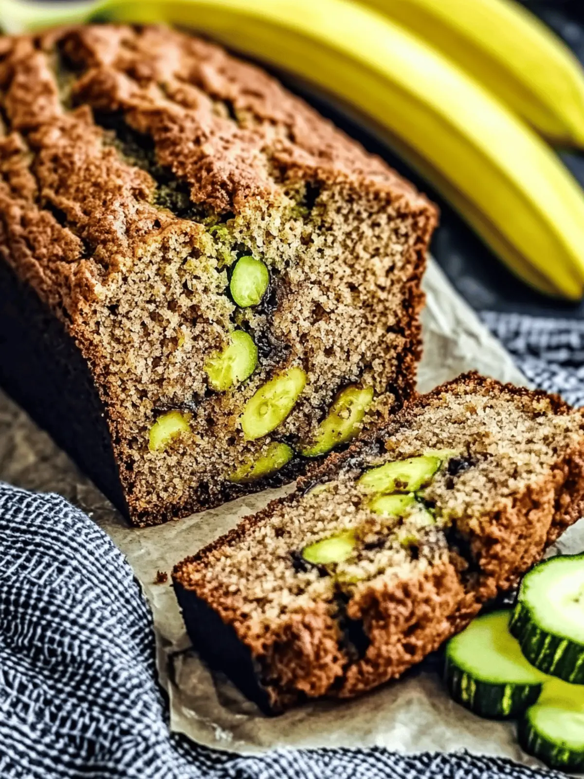 Moist Banana Zucchini Bread: A Healthy Twist for You 2 Banana Zucchini Bread