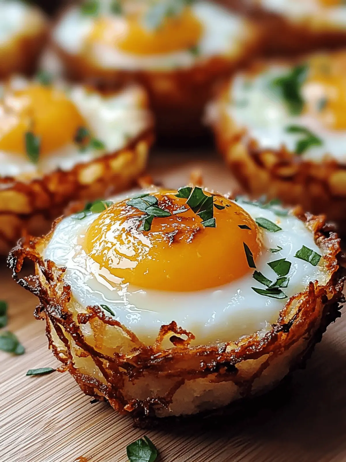 Eggs in Crispy Hash Brown Baskets: Your New Breakfast Obsession 3 Eggs in Crispy Hash Brown Baskets