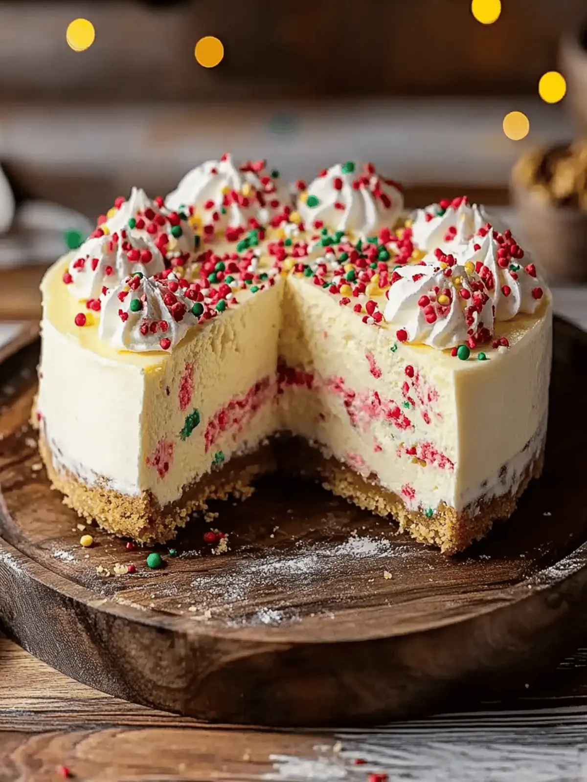 Sugar Cookie Cheesecake: Your New Favorite Dessert Treat 2 Sugar Cookie Cheesecake