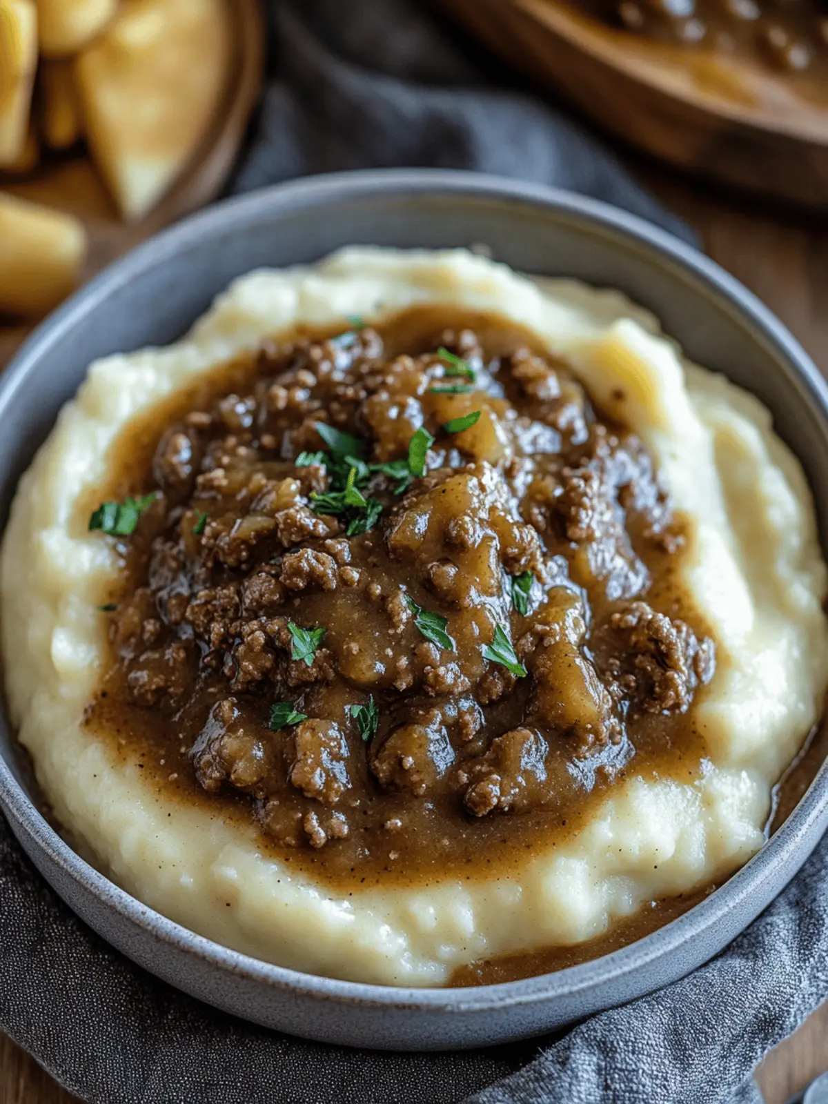 Savory Ground Beef and Gravy for Quick Comfort Food Nights 4 Ground Beef and Gravy