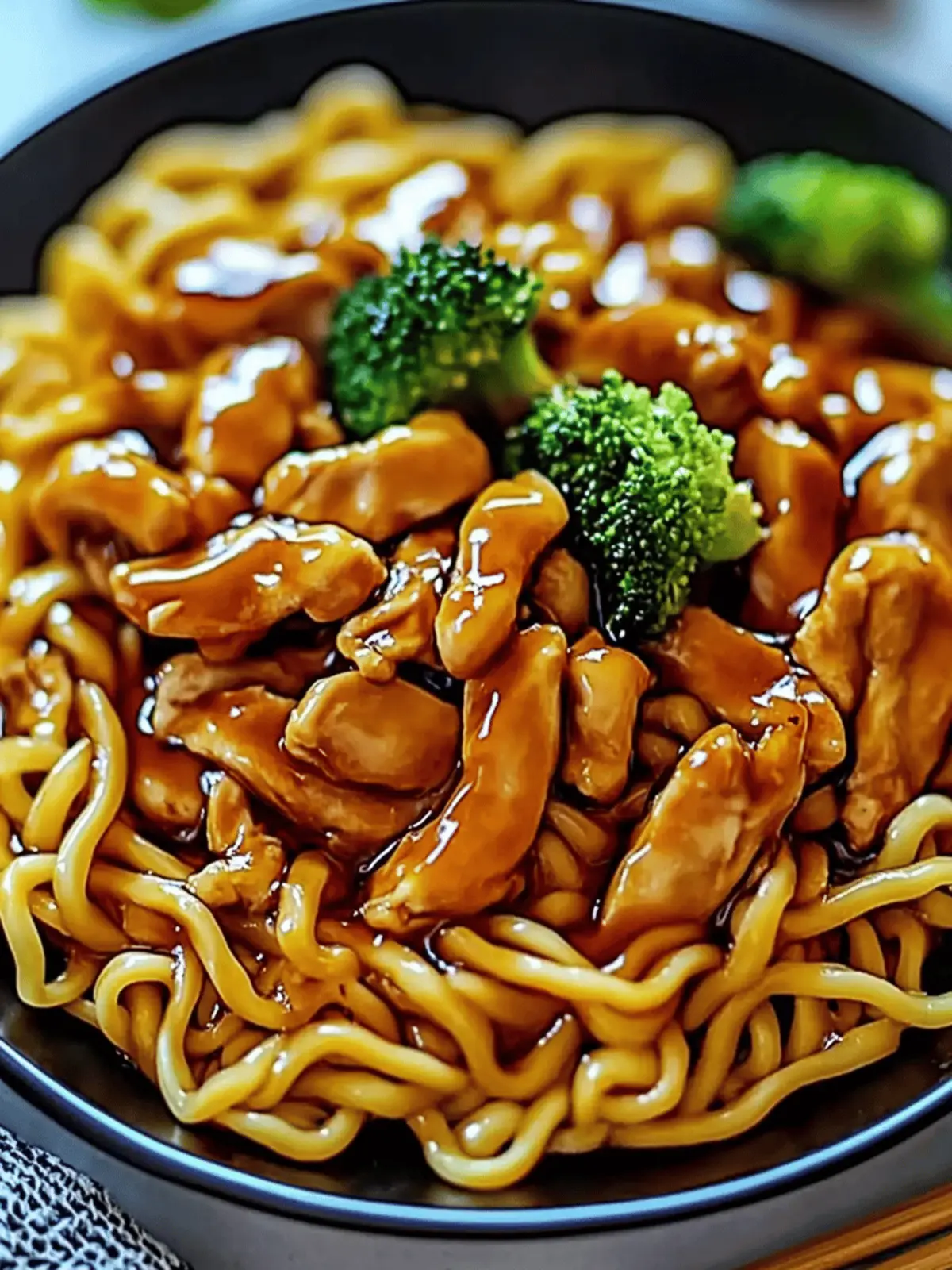 Savory Chicken Teriyaki Noodles Ready in 30 Minutes 3 Chicken Teriyaki Noodles