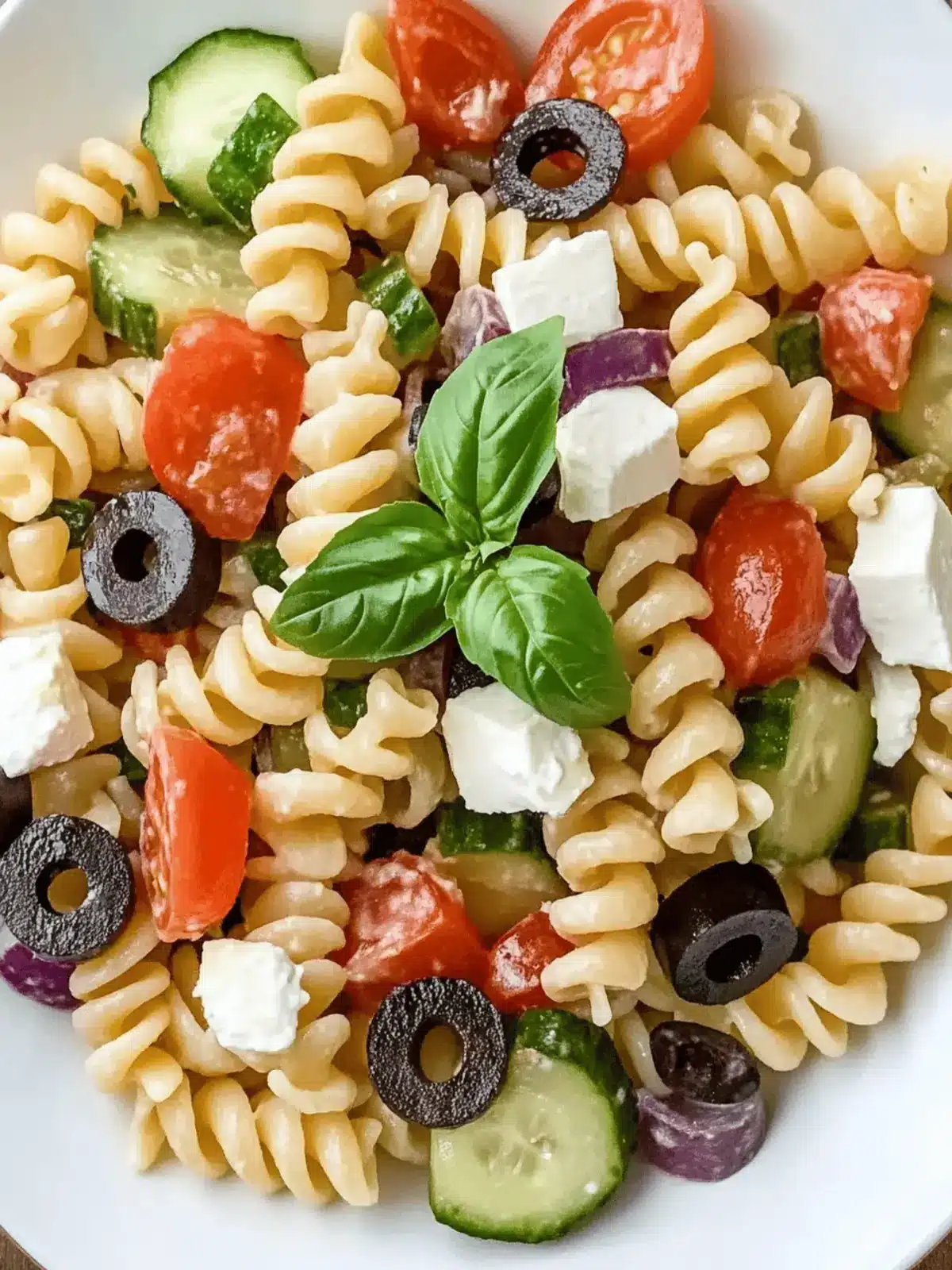 Irresistible Tri Color Pasta Salad That's Just Too Easy to Make 2 Tri Color Pasta Salad