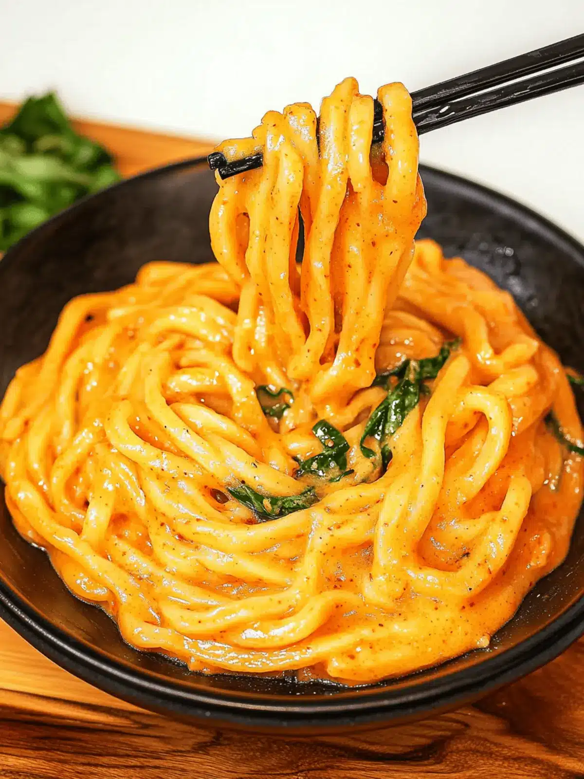 Creamy Gochujang Udon Noodles for a Spicy Comfort Feast 5 Creamy Gochujang Udon Noodles