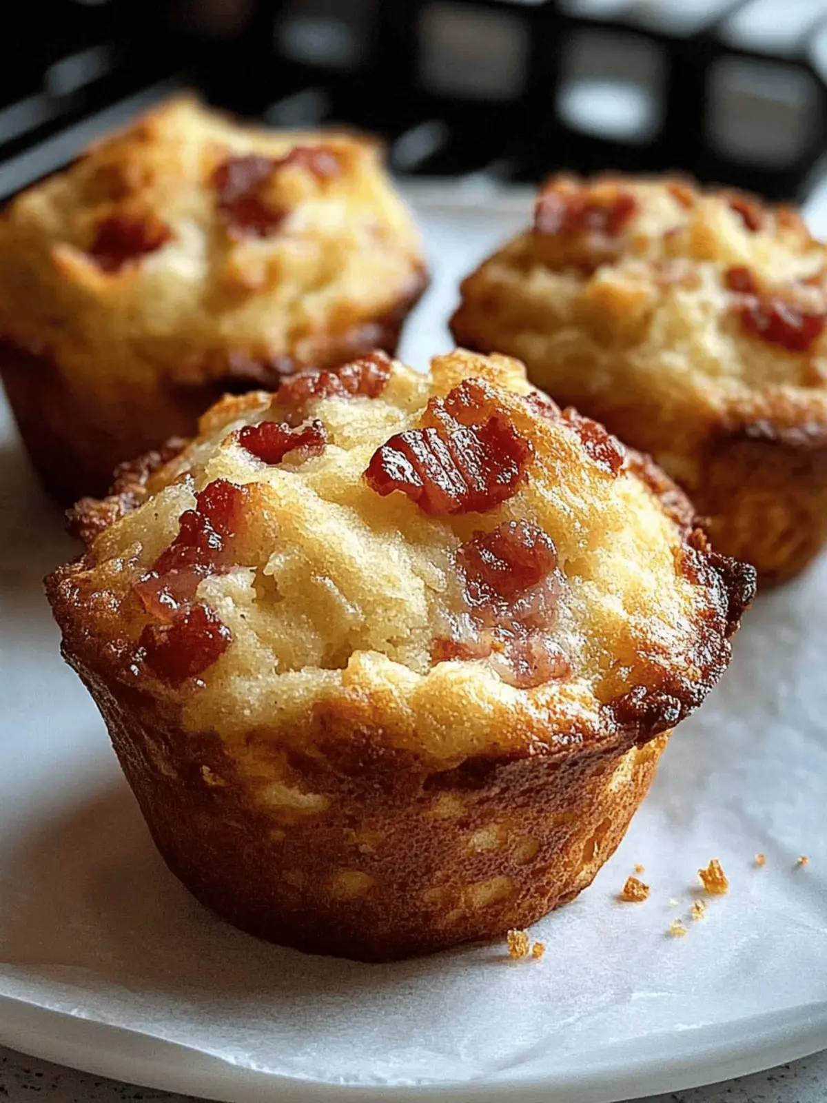 Irresistible Maple Bacon Pancake Muffins for Breakfast Bliss 4 Maple Bacon Pancake Muffins