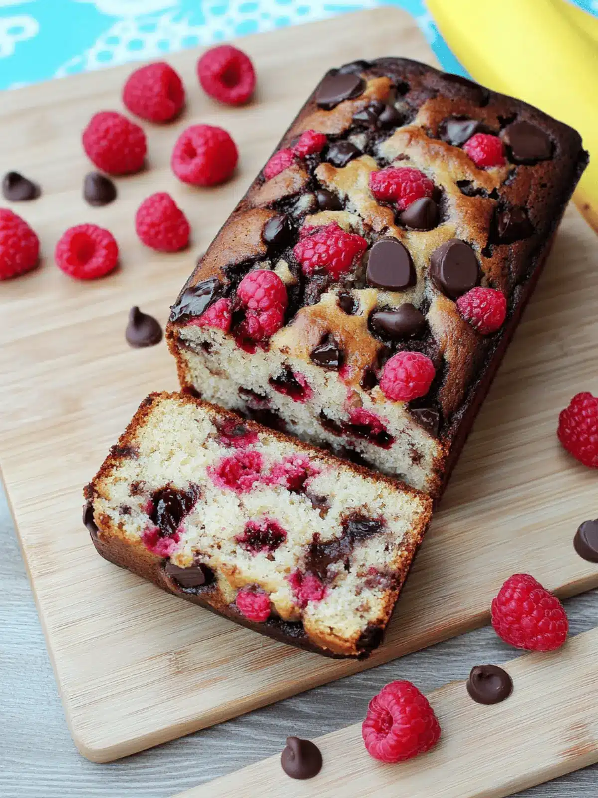 Decadent Raspberry Dark Chocolate Banana Bread You’ll Love 2 Raspberry Dark Chocolate Banana Bread