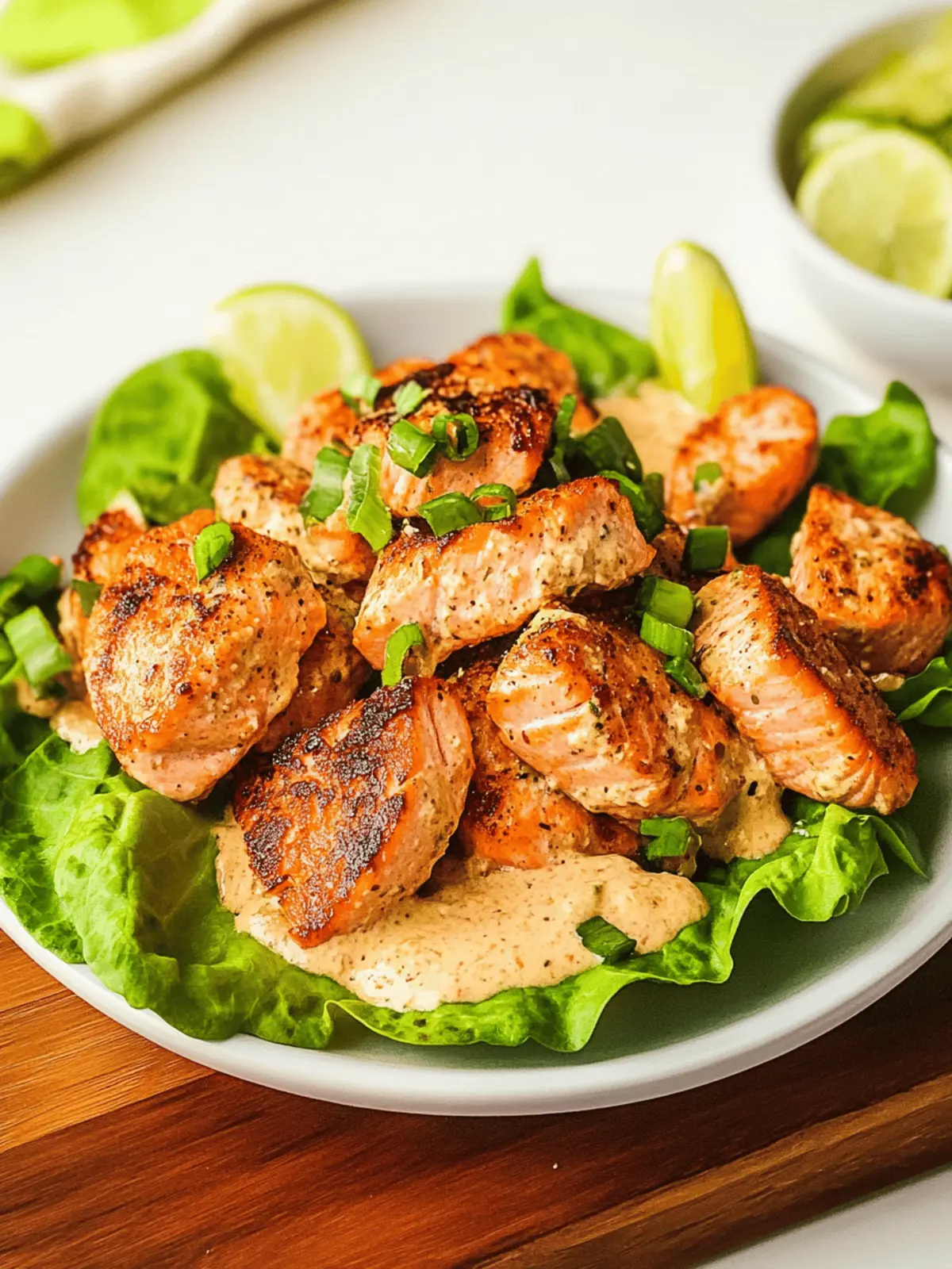 Crispy Air Fryer Bang Bang Salmon Bites in Just 15 Minutes 5 Air Fryer Bang Bang Salmon Bites