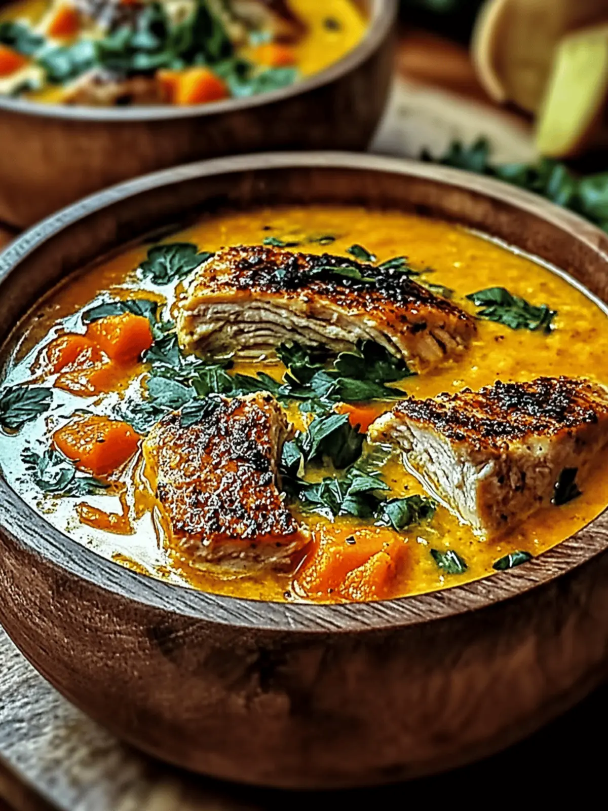 Creamy Pumpkin Chicken Soup: Your Cozy Autumn Comfort Food 2 Creamy Pumpkin Chicken Soup
