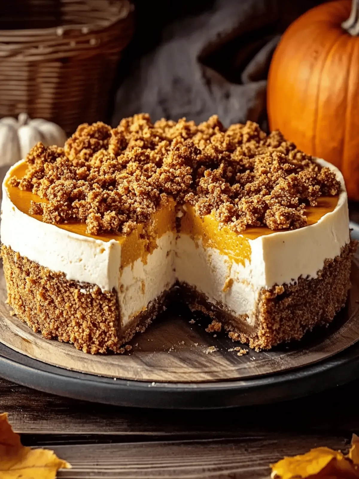 Irresistible Pumpkin Streusel Cheesecake for Cozy Fall Nights 4 Pumpkin Streusel Cheesecake