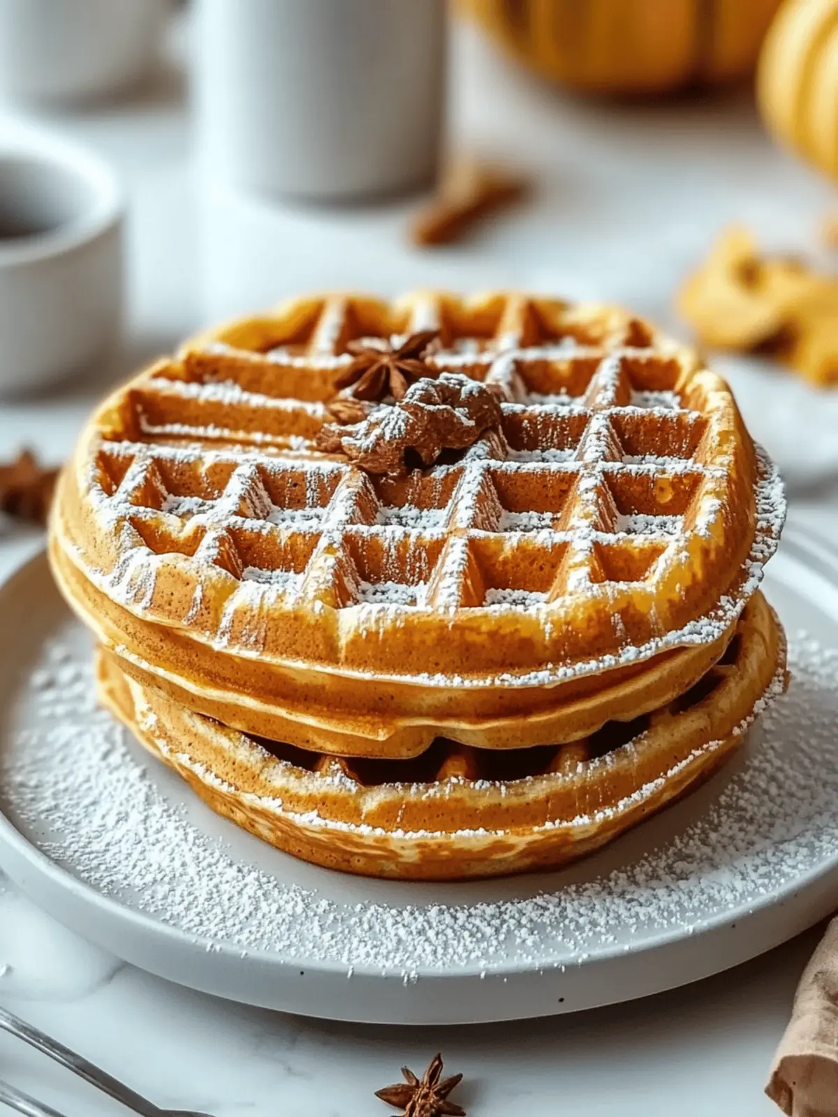 Pumpkin Chai Spice Waffles That Warm Your Fall Mornings 2 Pumpkin Chai Spice Waffles