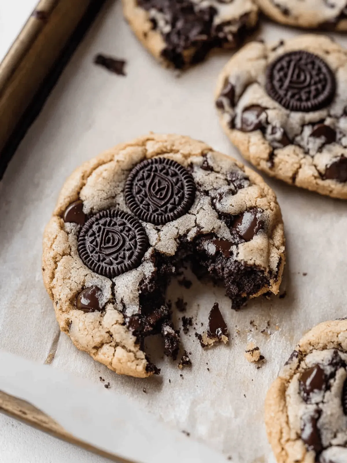 Oreo Chocolate Chip Cookies: Chewy, Gooey Bliss Awaits 4 Oreo Chocolate Chip Cookies