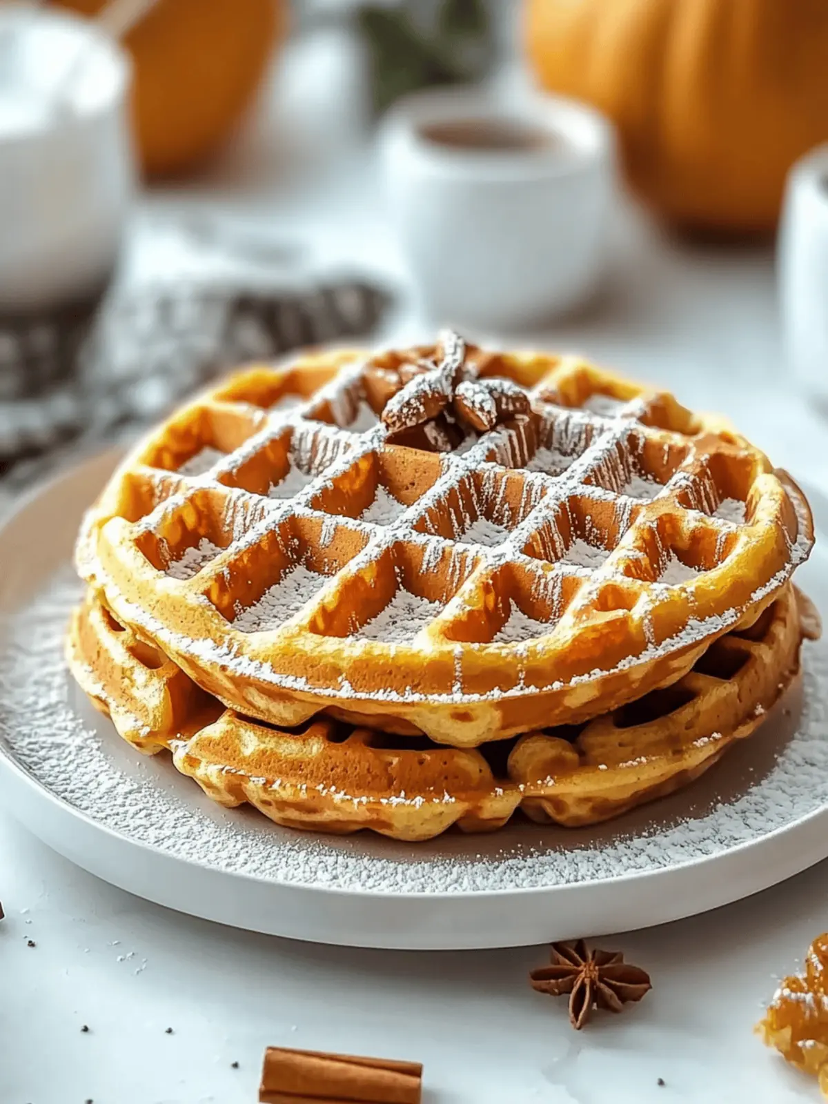 Pumpkin Chai Spice Waffles That Warm Your Fall Mornings 5 Pumpkin Chai Spice Waffles
