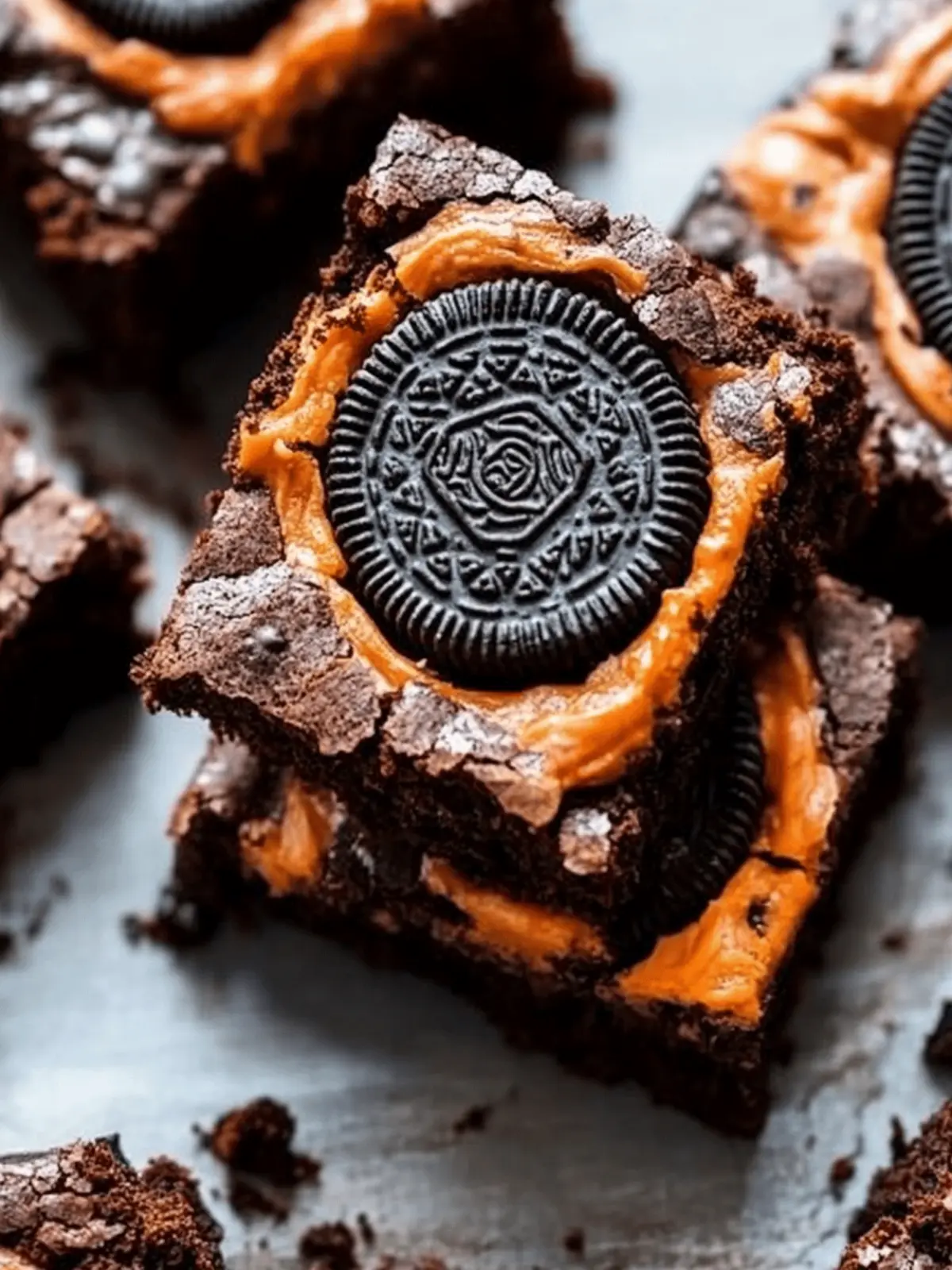 Decadent Halloween Oreo Cookie Boo Brownies to Impress Guests 3 Halloween Oreo Cookie Boo Brownies