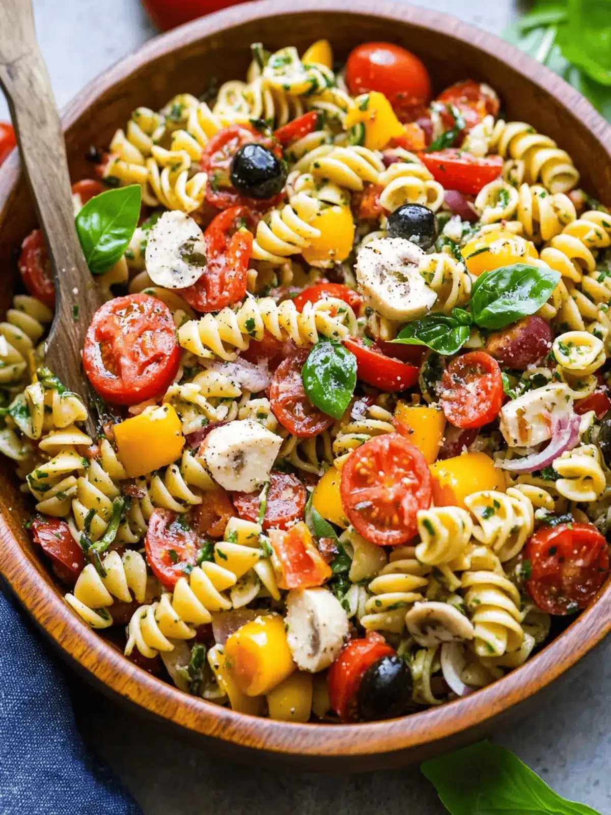 Italian Antipasto Pasta Salad: Summer's Flavorful Triumph 2 Italian Antipasto Pasta Salad