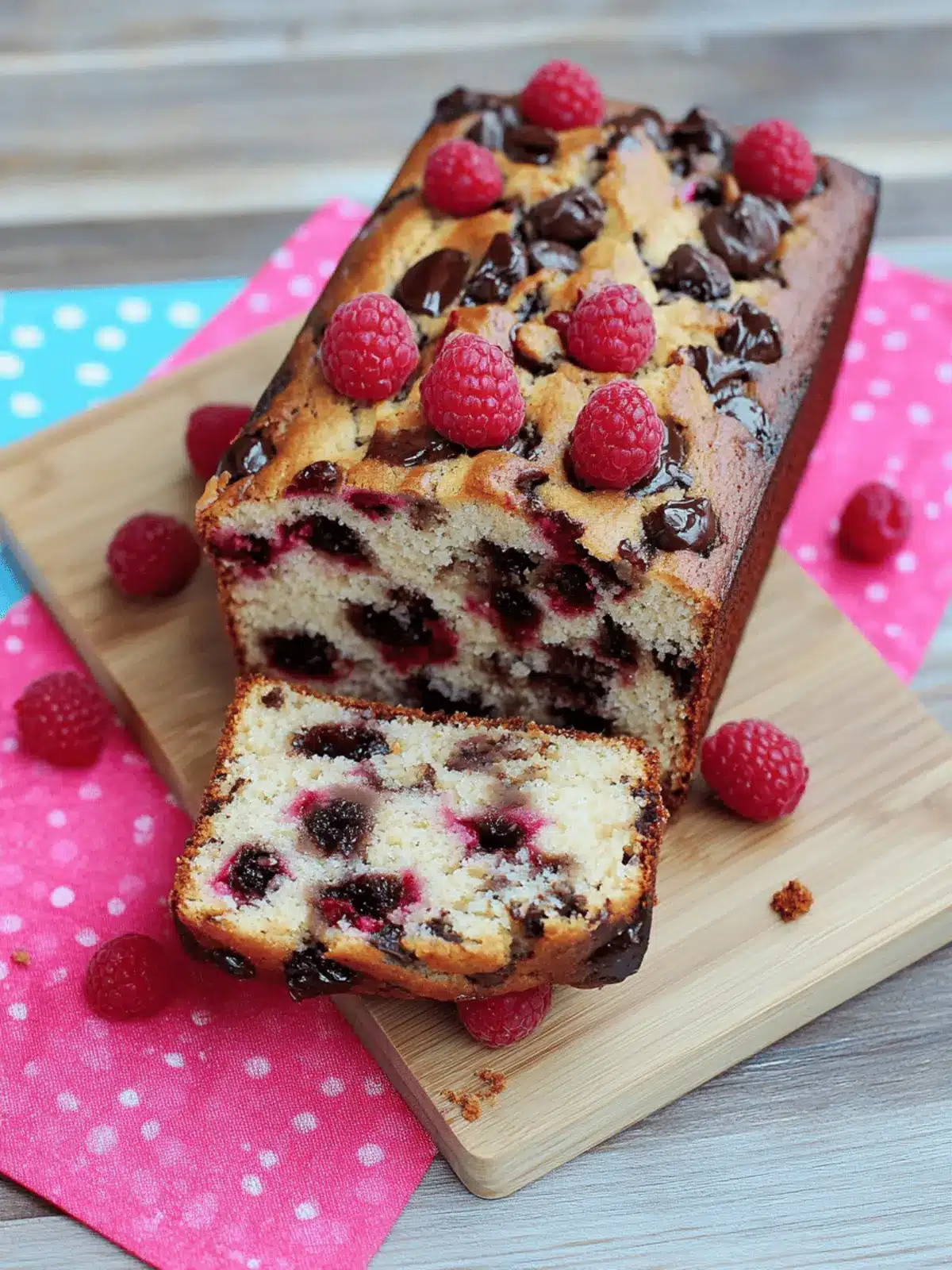 Decadent Raspberry Dark Chocolate Banana Bread You’ll Love 5 Raspberry Dark Chocolate Banana Bread