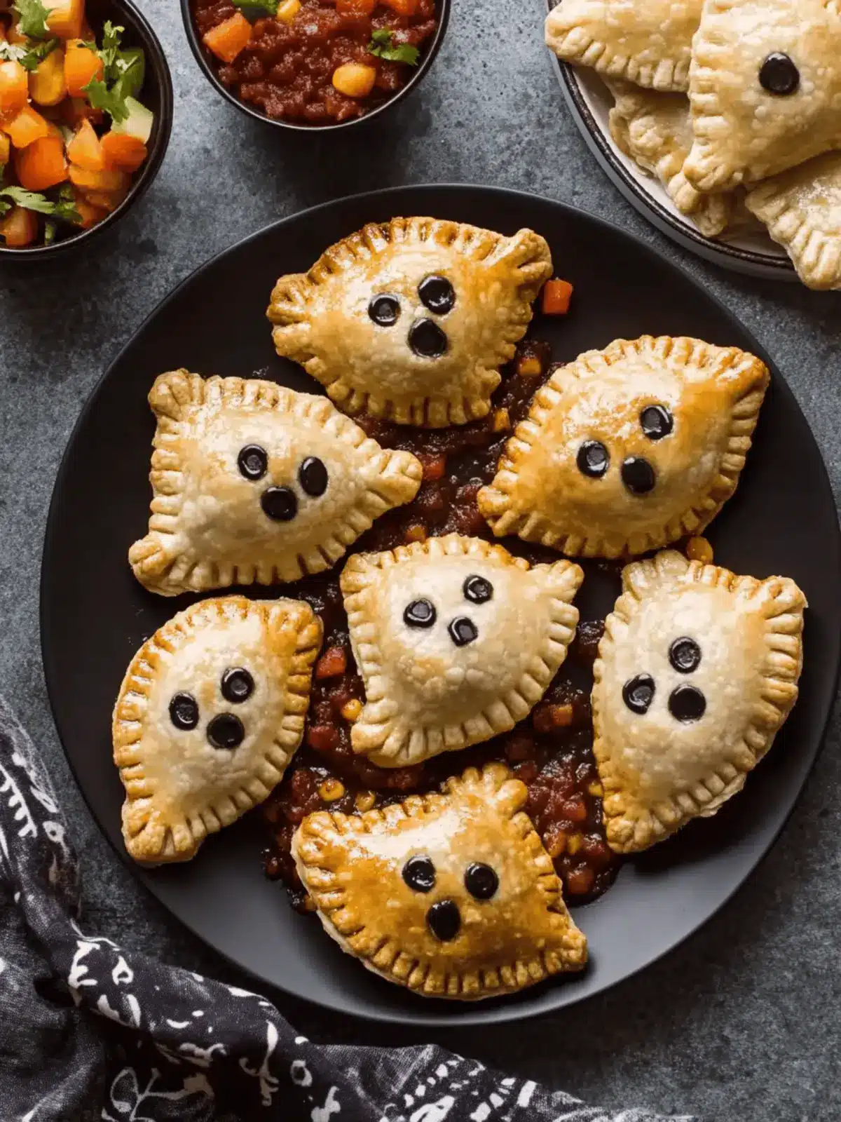 Ghost Taco Hand Pies: A Spooktacular Halloween Delight 2 Ghost Taco Hand Pies