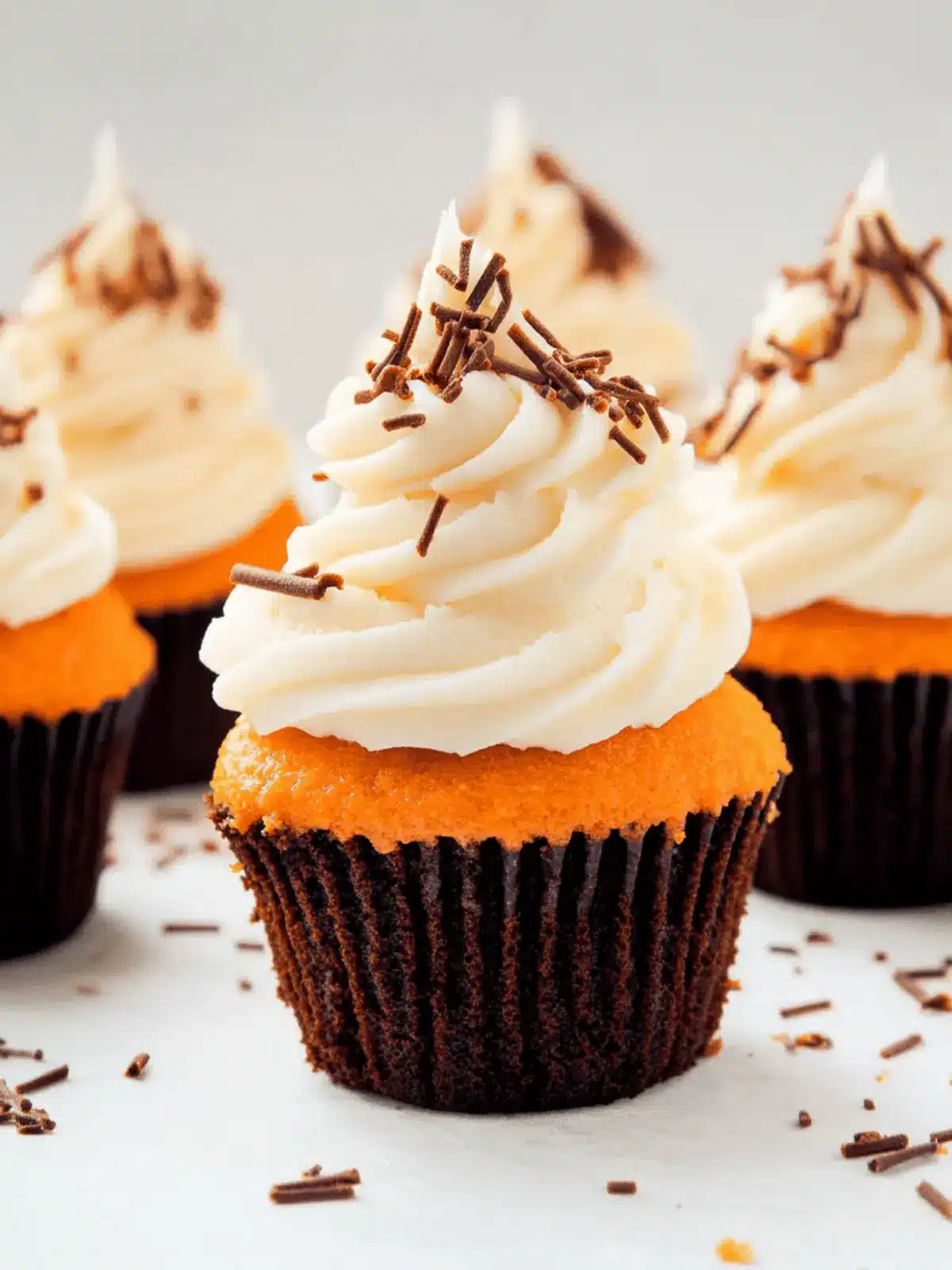 Halloween Brownie Cupcakes for a Spooktacular Treat! 4 Brownie Cupcakes