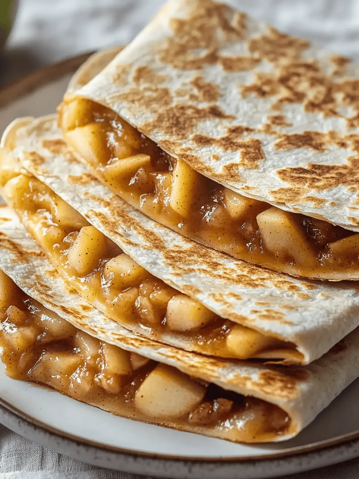 Delicious Apple Cinnamon Breakfast Quesadillas to Wow Mornings 3 Apple Cinnamon Breakfast Quesadillas