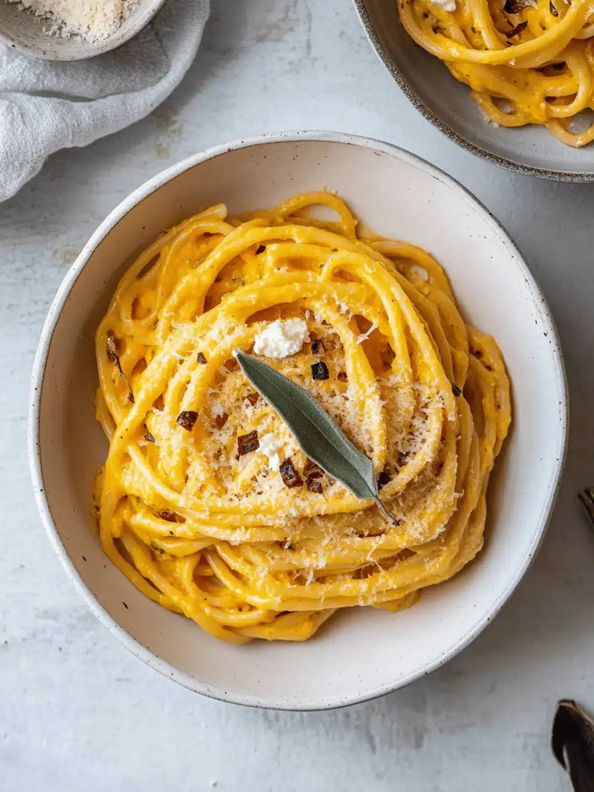 Creamy Pumpkin Ricotta Pasta Ready in 20 Minutes 2 Pumpkin Ricotta Pasta