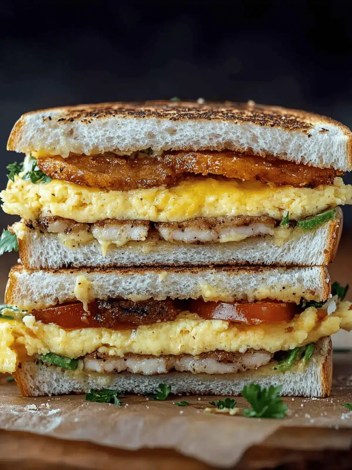 Ultimate Breakfast Club Sandwich to Kickstart Your Day 4 Breakfast Club Sandwich
