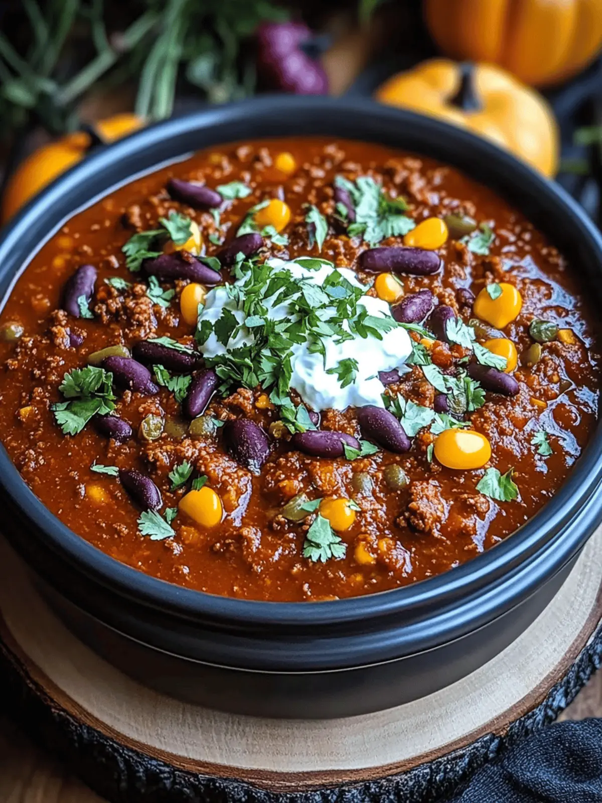 Hearty Halloween Chili: Fun, Customizable Comfort Food 3 Halloween Chili